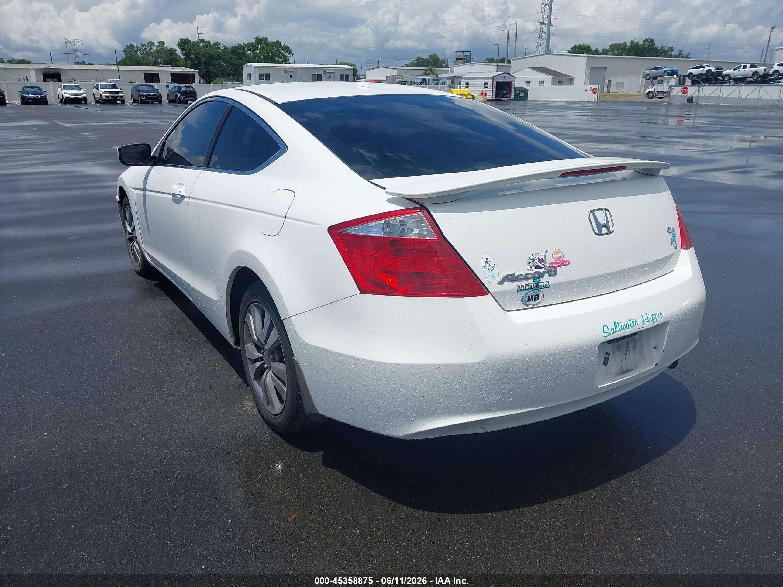 2008 Honda Accord 2.4 Ex-l White vin: 1HGCS12878A000410