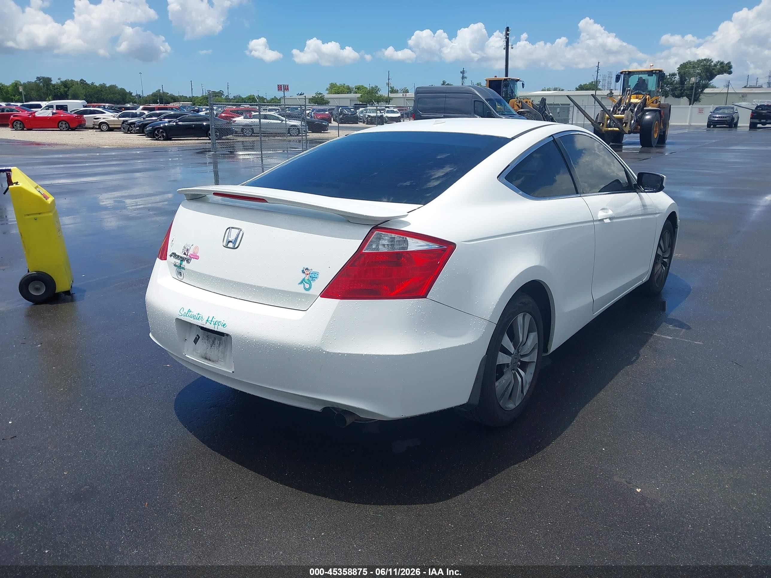 2008 Honda Accord 2.4 Ex-l White vin: 1HGCS12878A000410