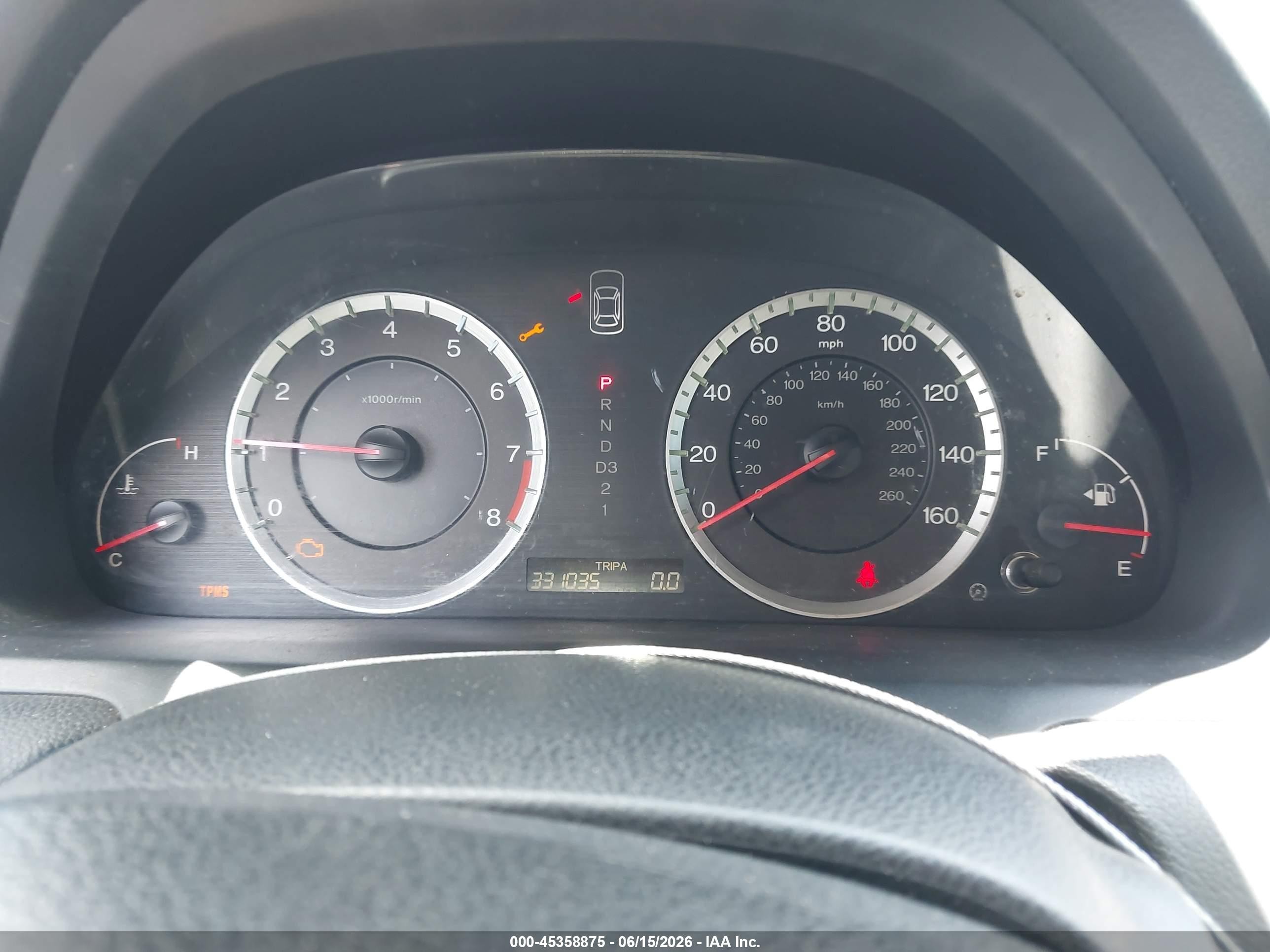 2008 Honda Accord 2.4 Ex-l White vin: 1HGCS12878A000410