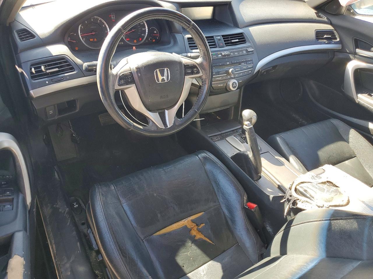 2008 Honda Accord Exl Black vin: 1HGCS12878A017126
