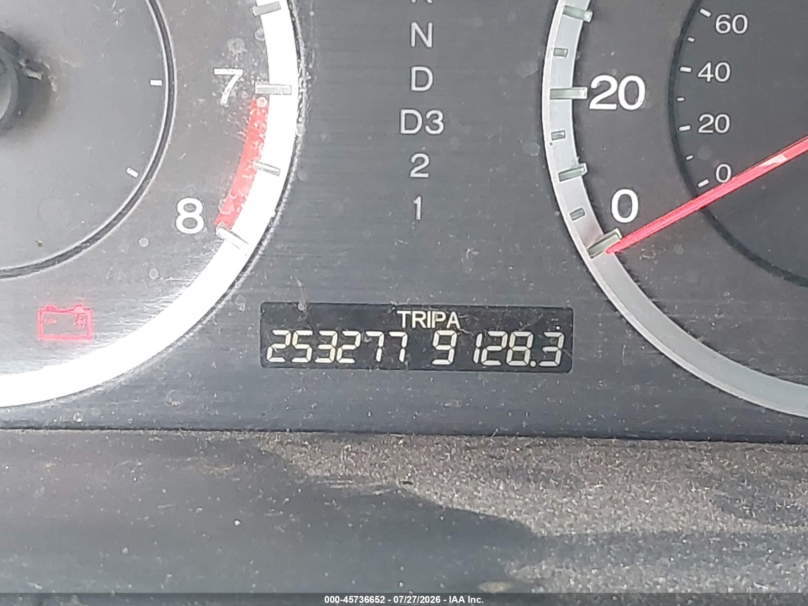 2009 Honda Accord 2.4 Ex-l Red vin: 1HGCS12879A007682