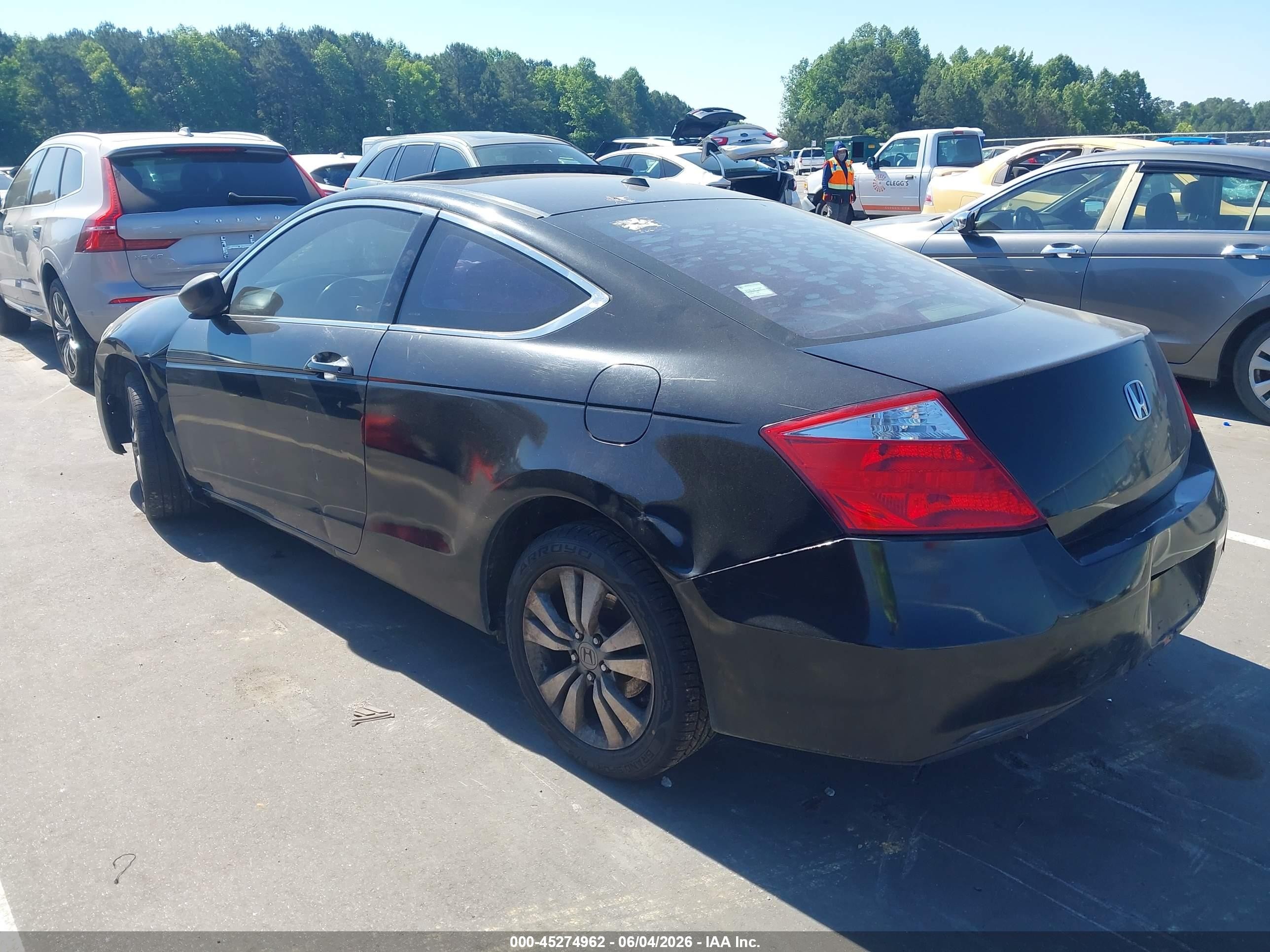 2009 Honda Accord 2.4 Ex-l Black vin: 1HGCS12879A014034