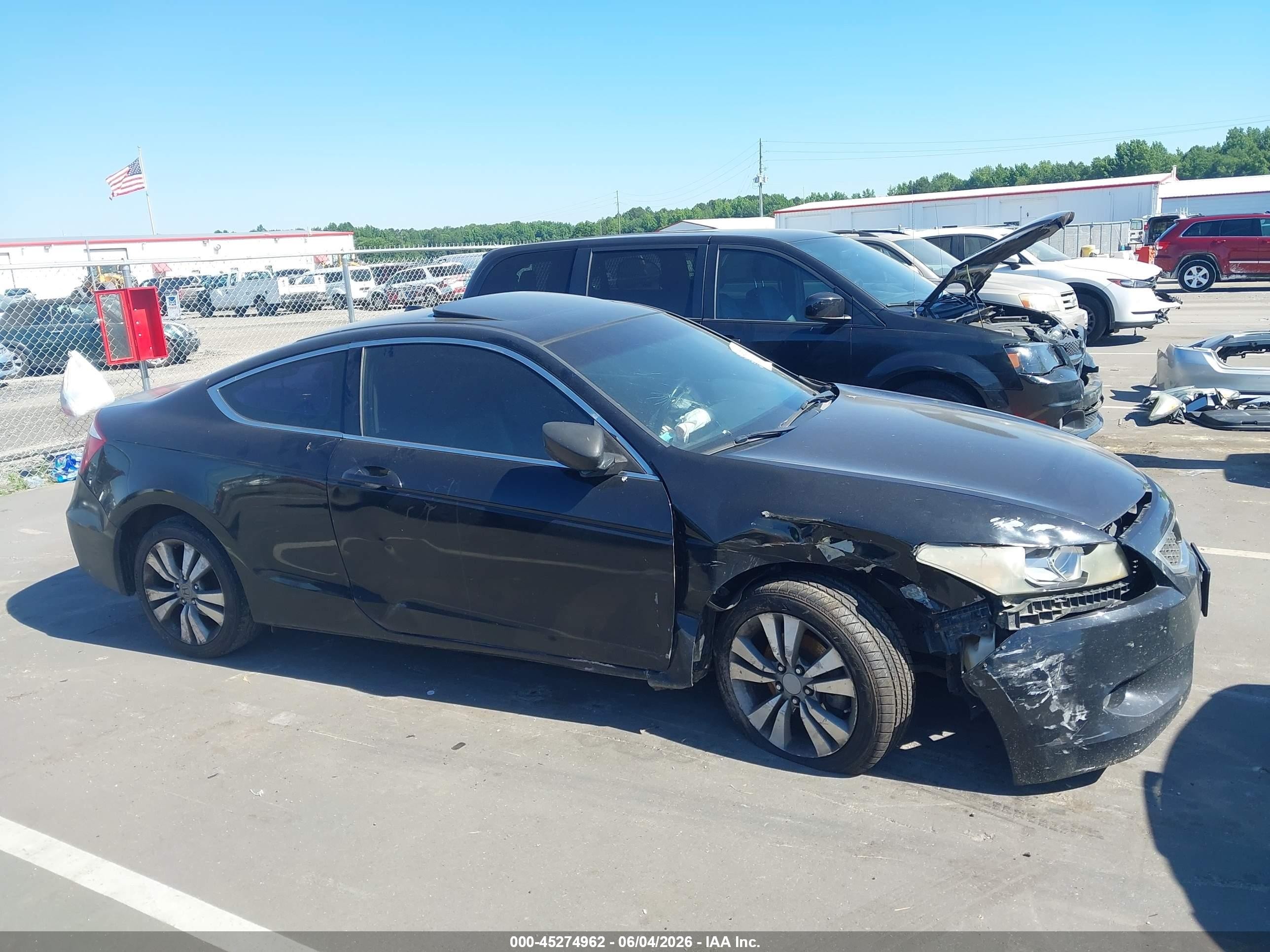 2009 Honda Accord 2.4 Ex-l Black vin: 1HGCS12879A014034