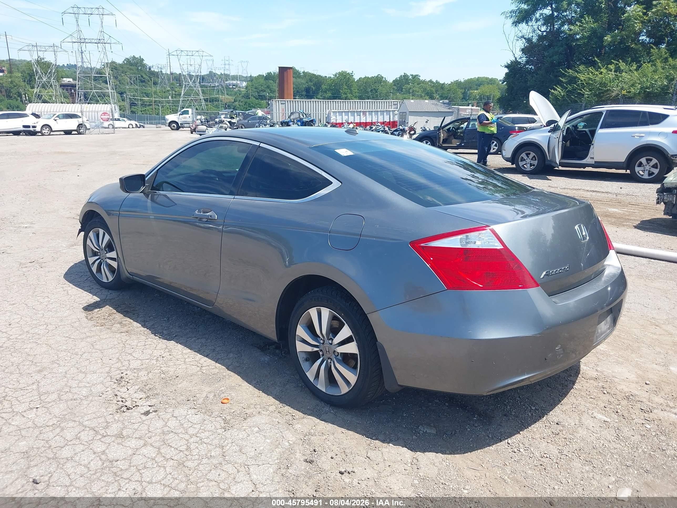 2008 Honda Accord 2.4 Ex-l Gray vin: 1HGCS12888A022948
