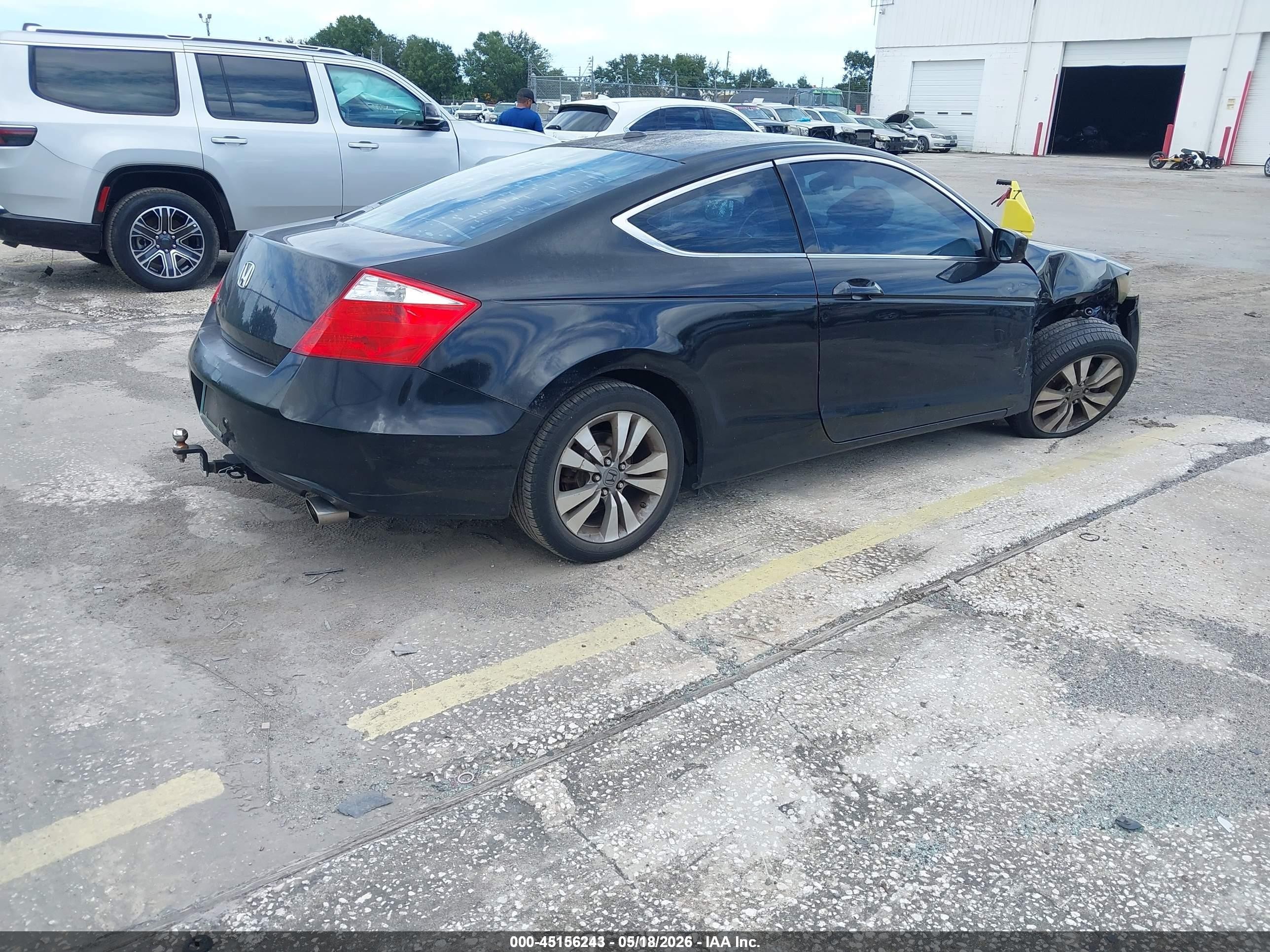2009 Honda Accord 2.4 Ex-l Black vin: 1HGCS12889A010753