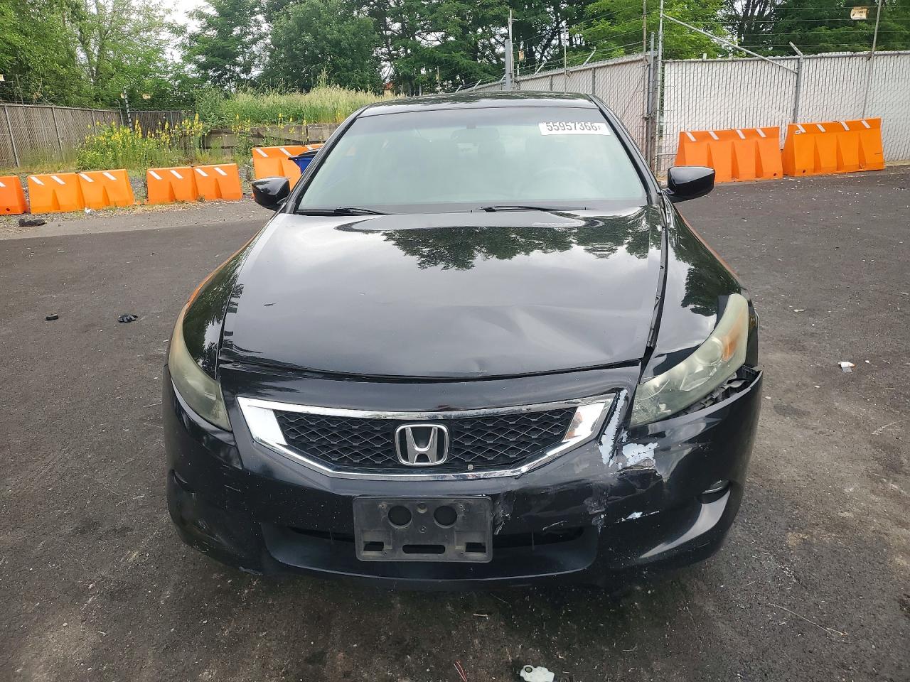 2008 Honda Accord Black vin: 1HGCS12898A002806