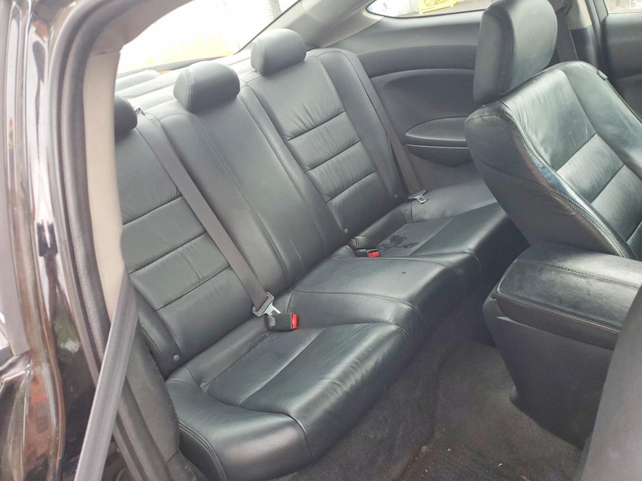 2008 Honda Accord Black vin: 1HGCS12898A002806