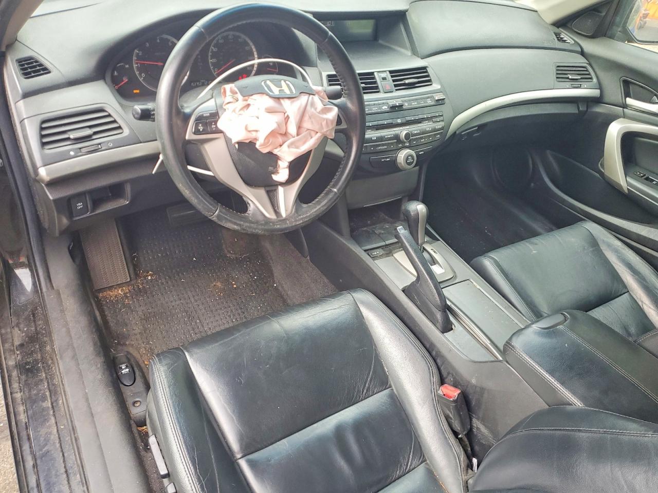 2008 Honda Accord Black vin: 1HGCS12898A002806