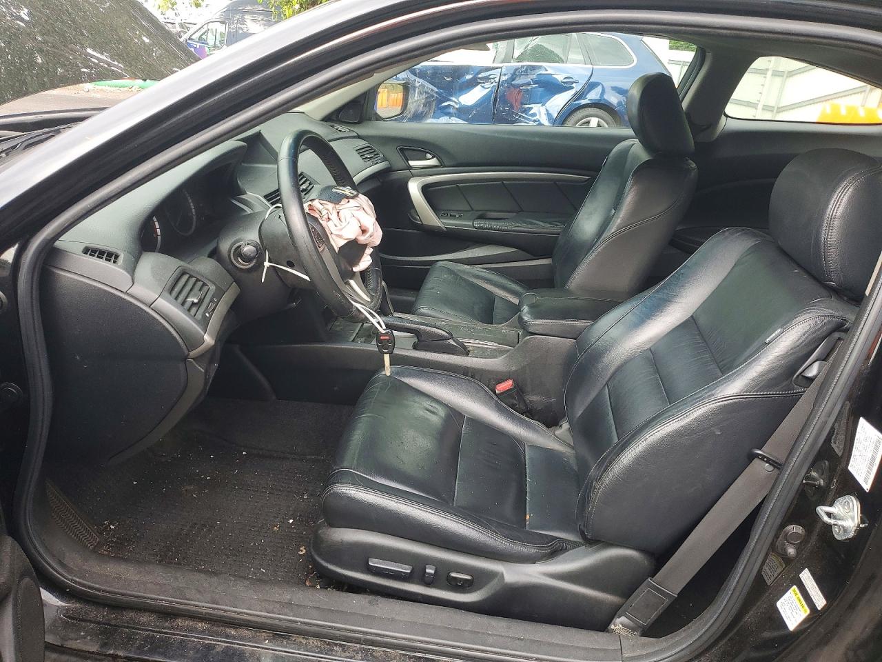 2008 Honda Accord Black vin: 1HGCS12898A002806
