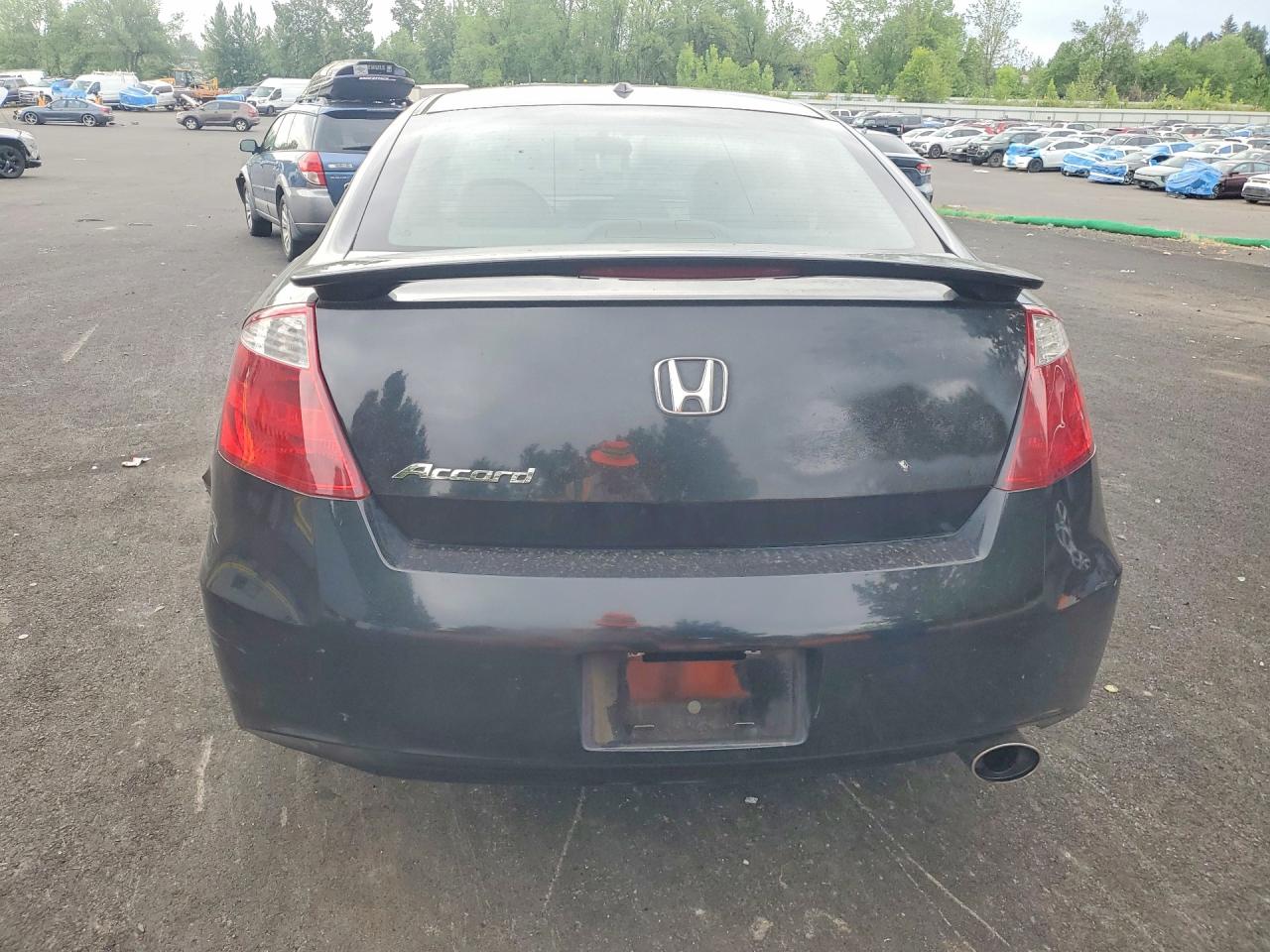 2008 Honda Accord Black vin: 1HGCS12898A002806