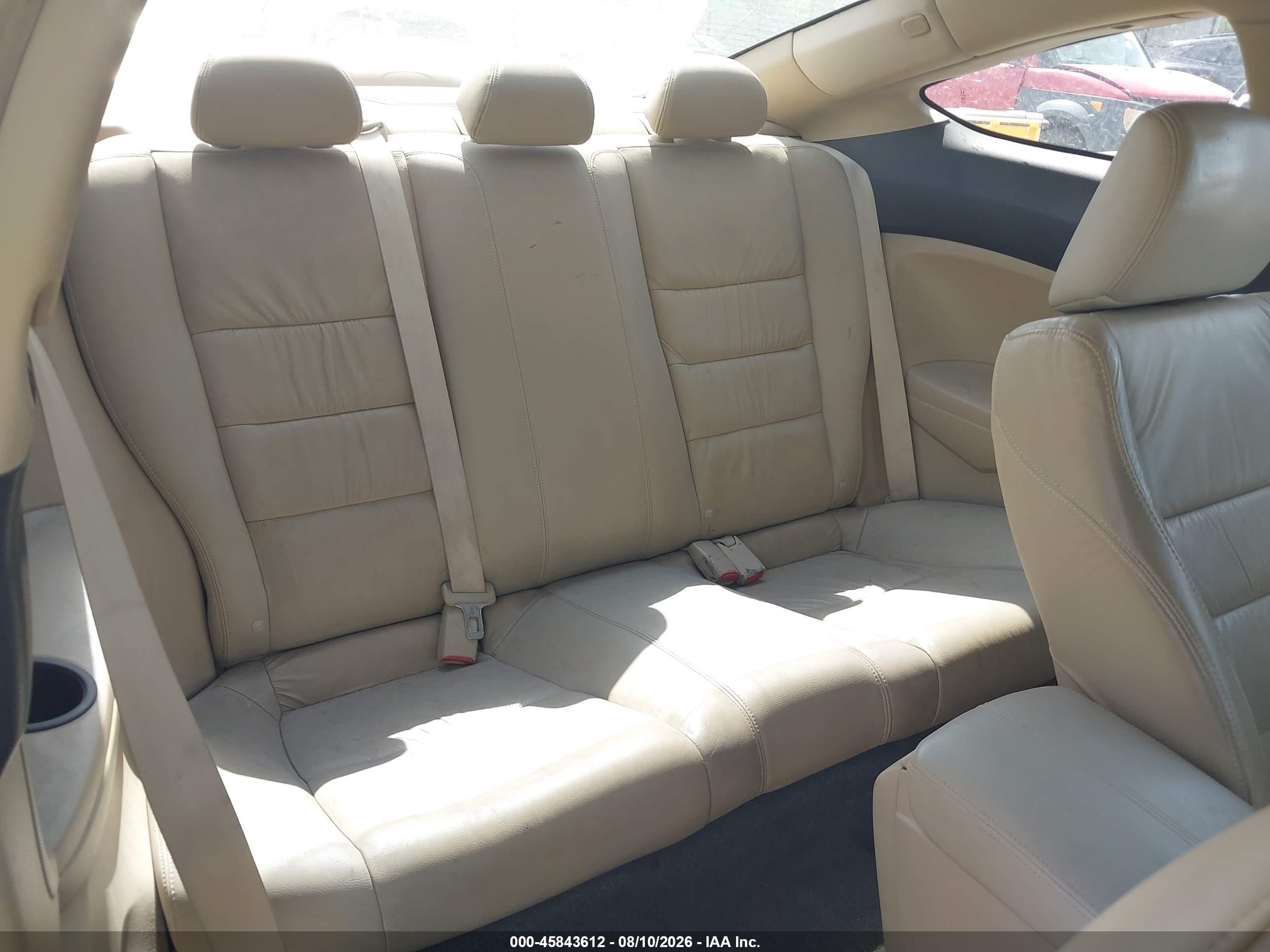 2008 Honda Accord 2.4 Ex-l Gray vin: 1HGCS12898A012879