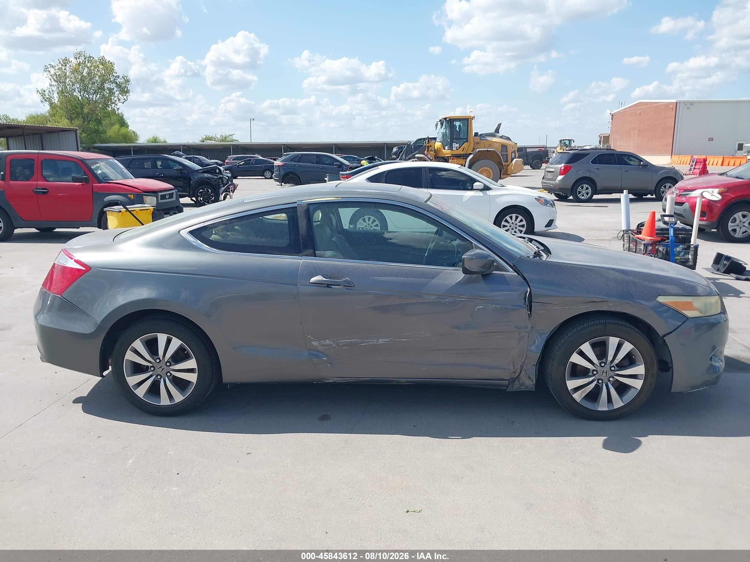 2008 Honda Accord 2.4 Ex-l Gray vin: 1HGCS12898A012879