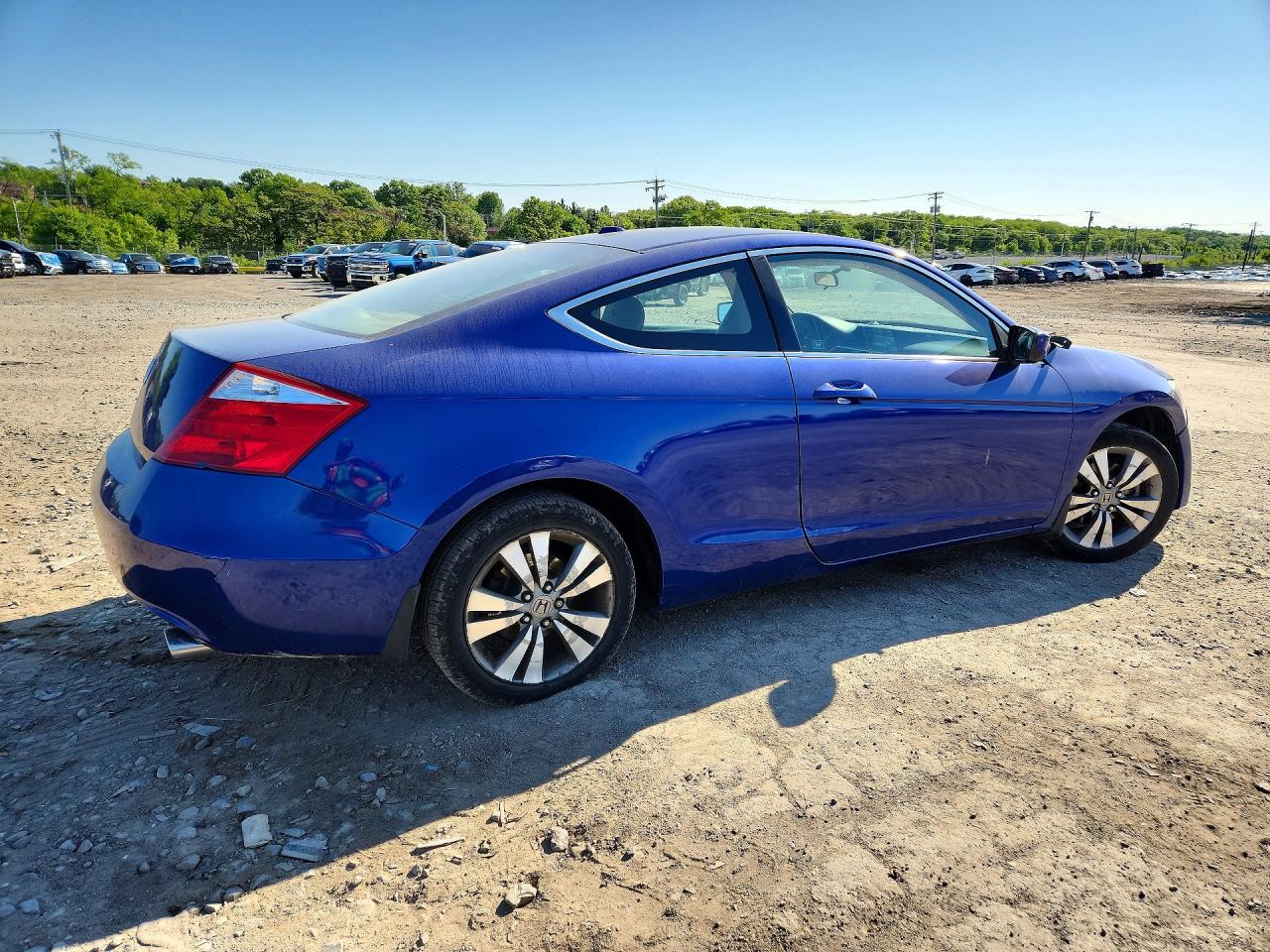 2008 Honda Accord Exl Blue vin: 1HGCS12898A021517