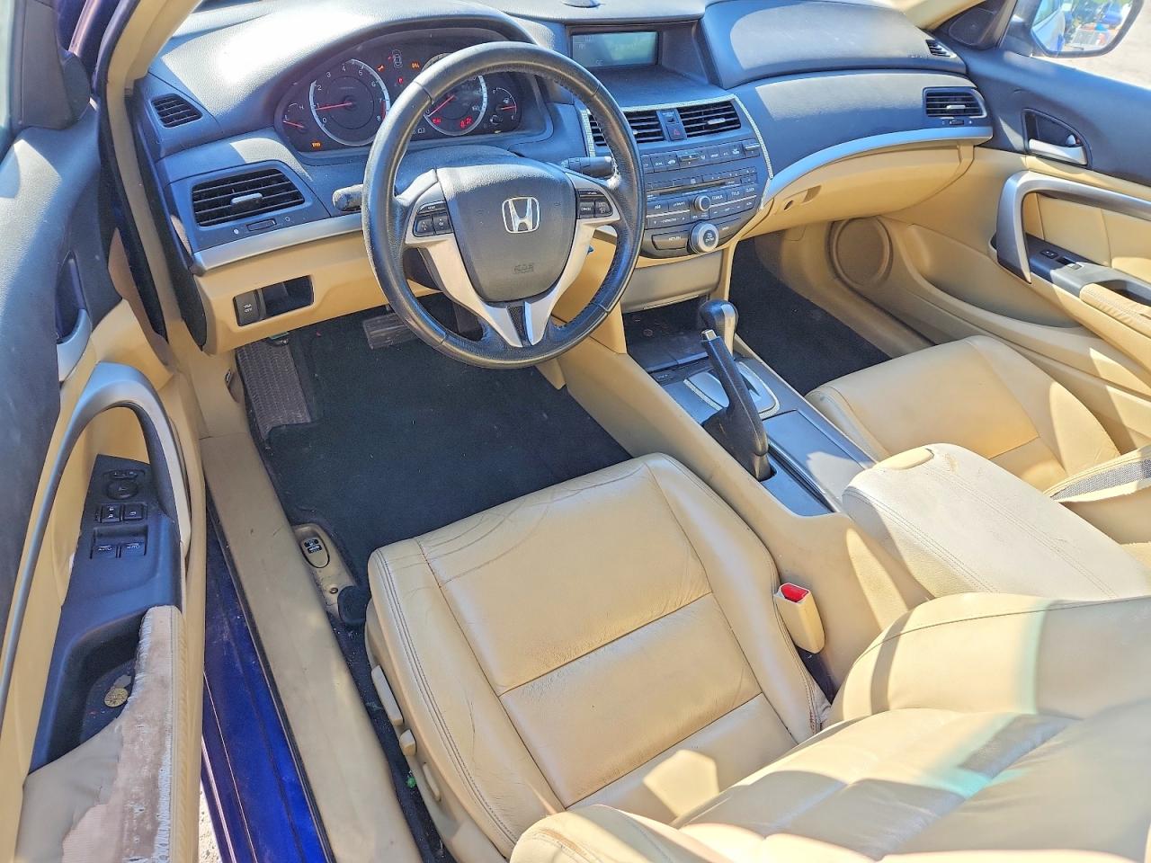 2008 Honda Accord Exl Blue vin: 1HGCS12898A021517