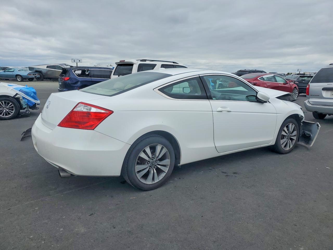 2009 Honda Accord Exl White vin: 1HGCS12899A007277