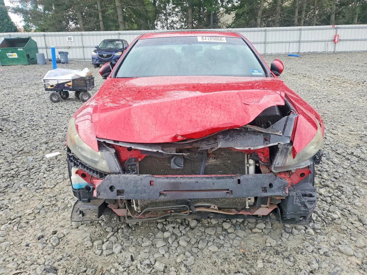 2009 Honda Accord Exl Red vin: 1HGCS12899A024015