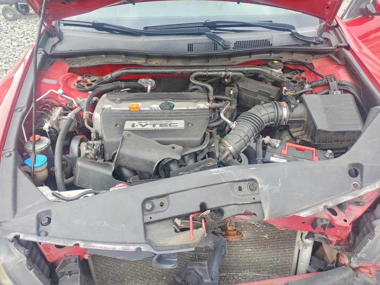 2009 Honda Accord Exl Red vin: 1HGCS12899A024015