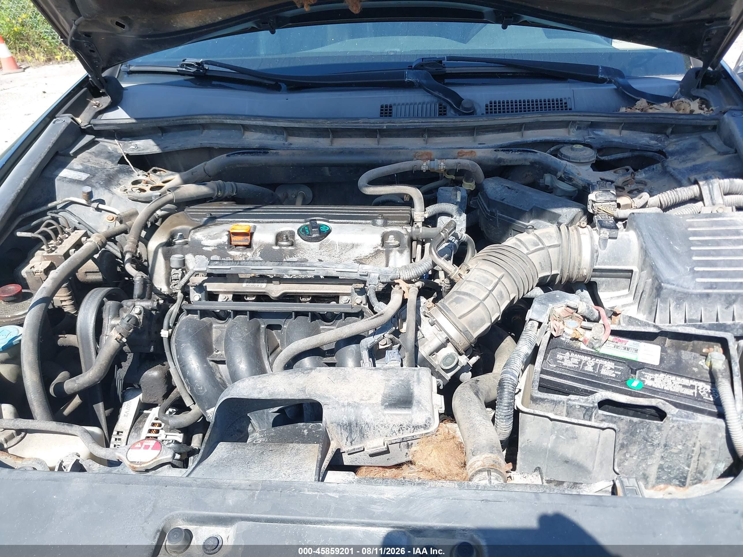 2009 Honda Accord 2.4 Ex-l Black vin: 1HGCS128X9A001343