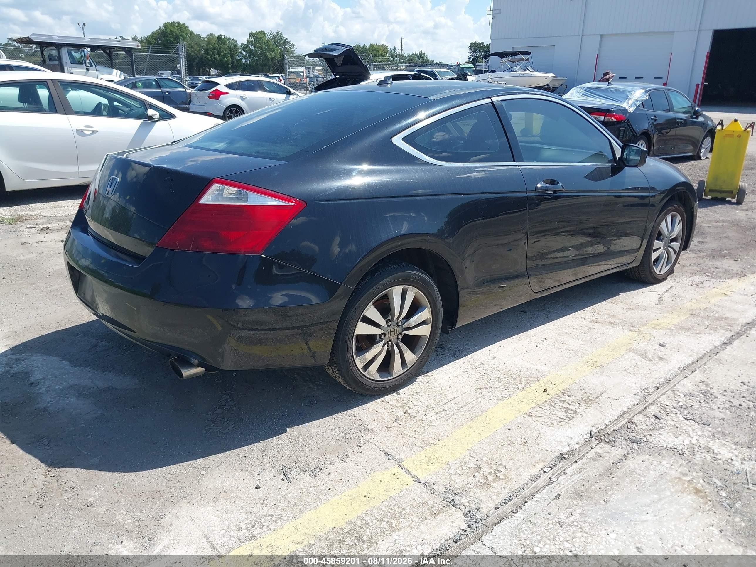 2009 Honda Accord 2.4 Ex-l Black vin: 1HGCS128X9A001343