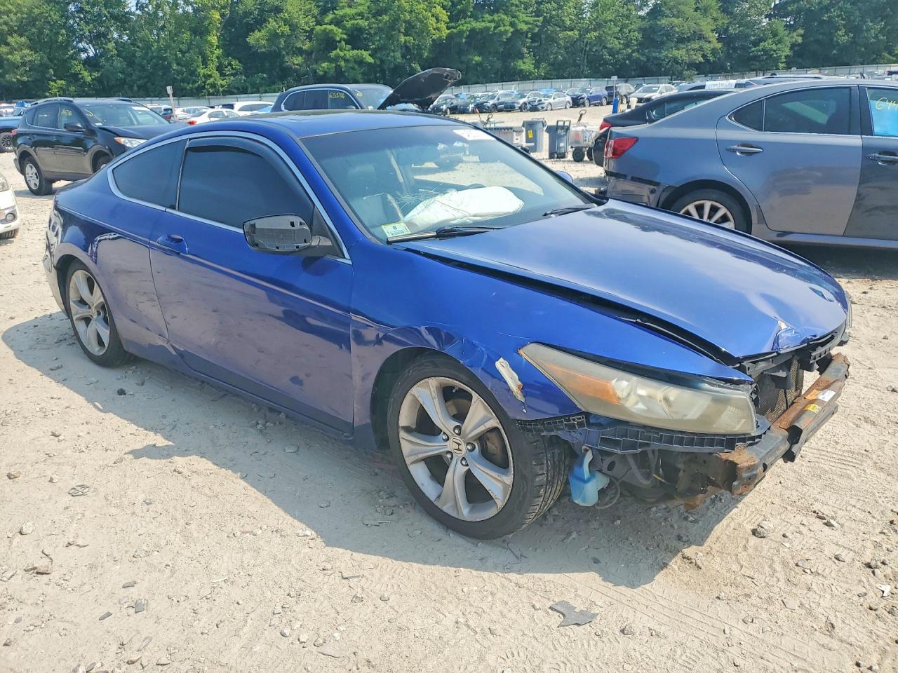 2009 Honda Accord Exl Blue vin: 1HGCS128X9A022449