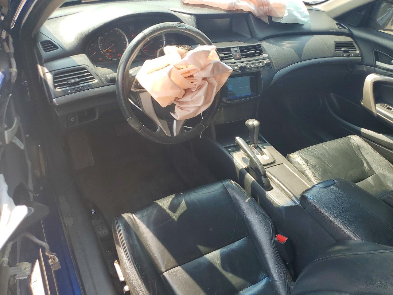 2009 Honda Accord Exl Blue vin: 1HGCS128X9A022449