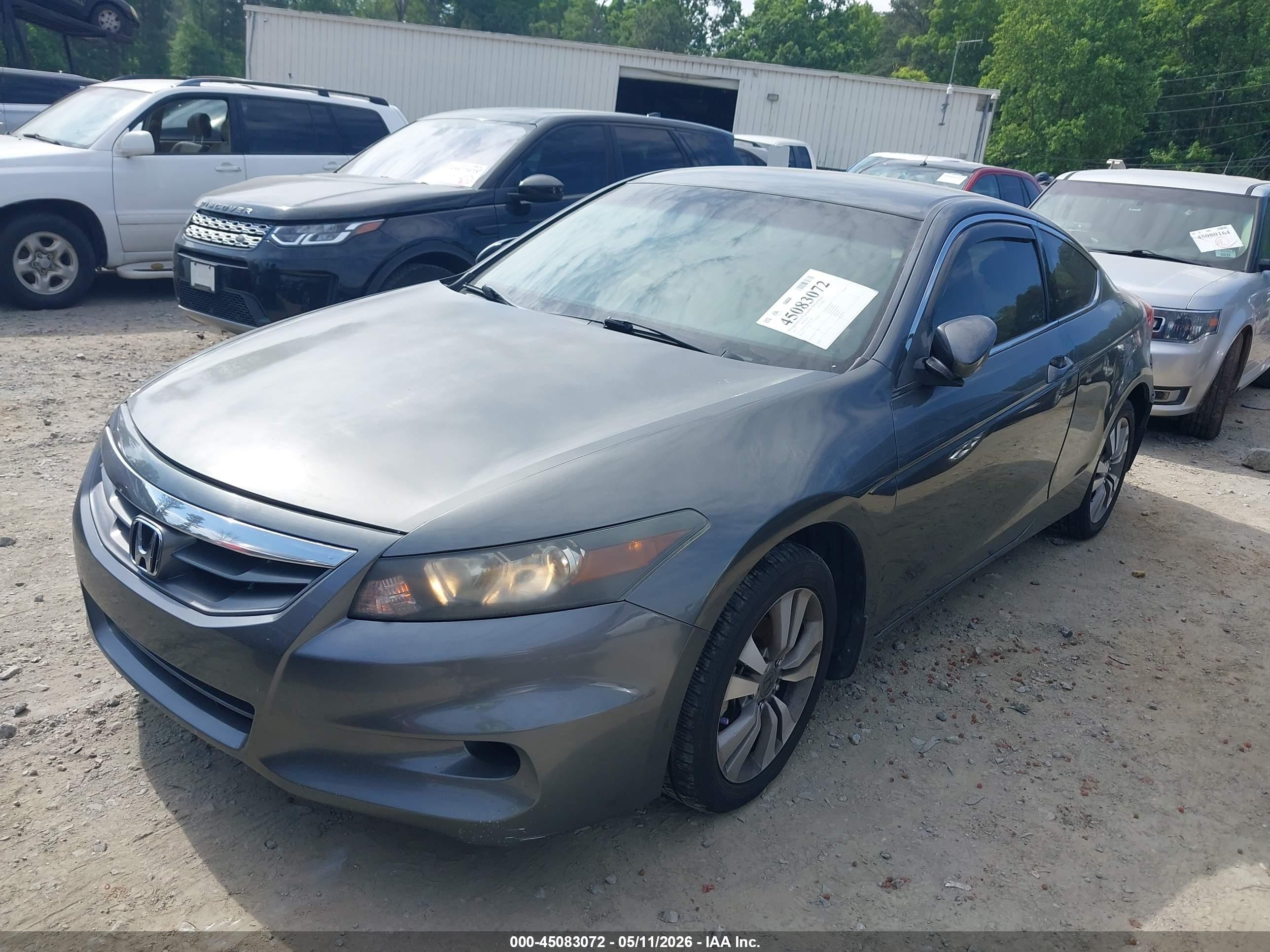 2011 Honda Accord 2.4 Lx-s Gray vin: 1HGCS1A32BA015684