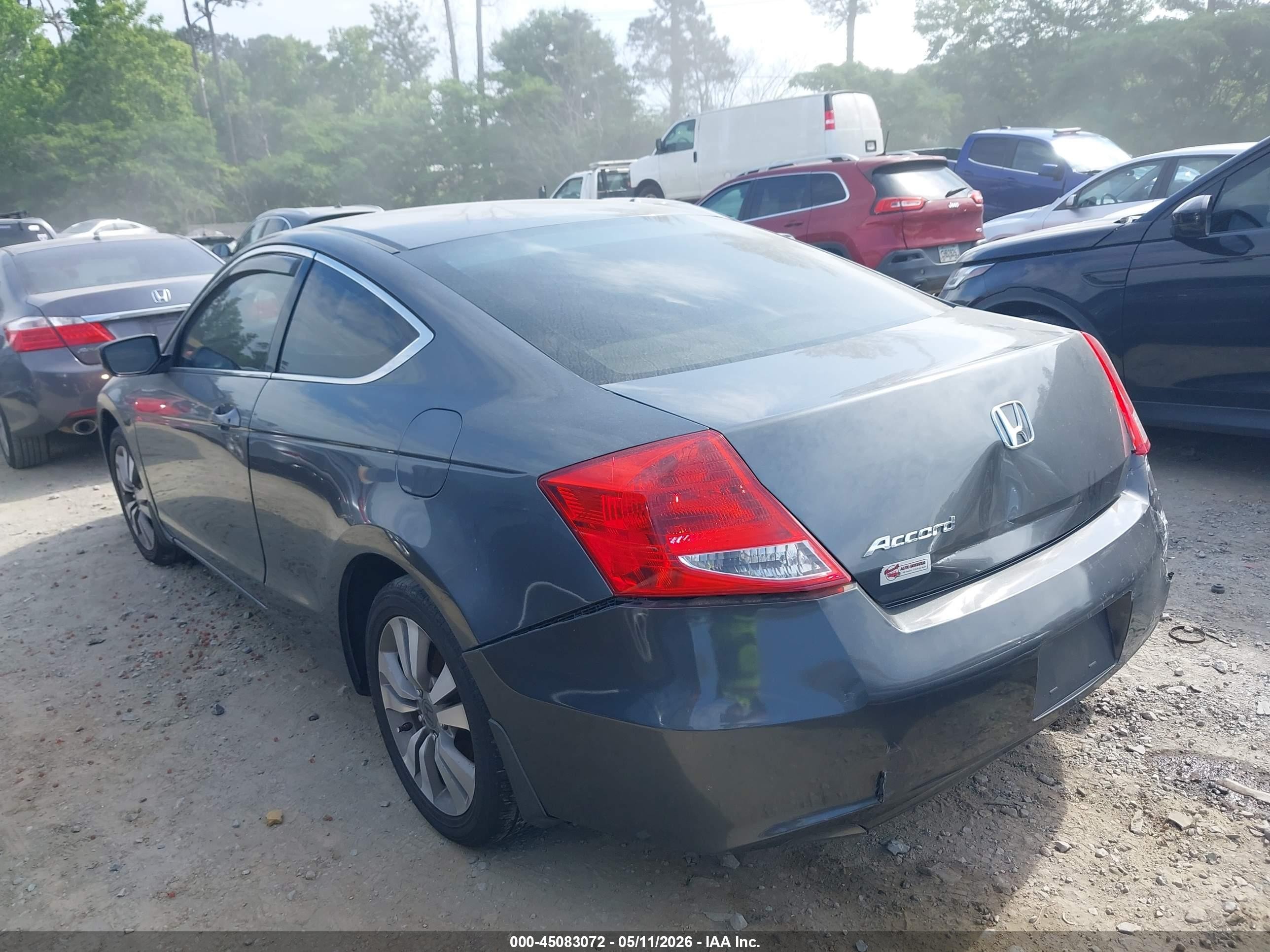 2011 Honda Accord 2.4 Lx-s Gray vin: 1HGCS1A32BA015684