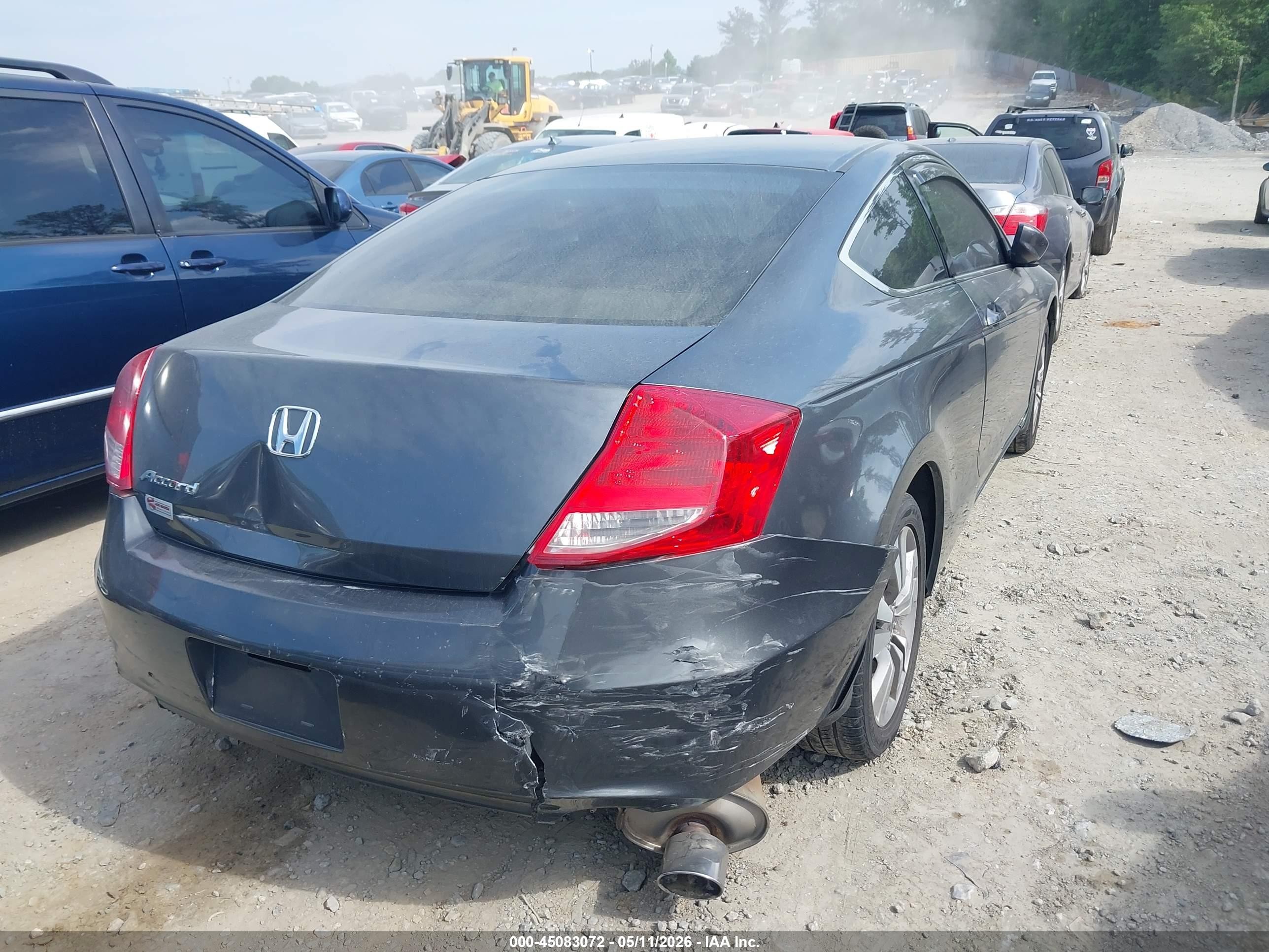 2011 Honda Accord 2.4 Lx-s Gray vin: 1HGCS1A32BA015684