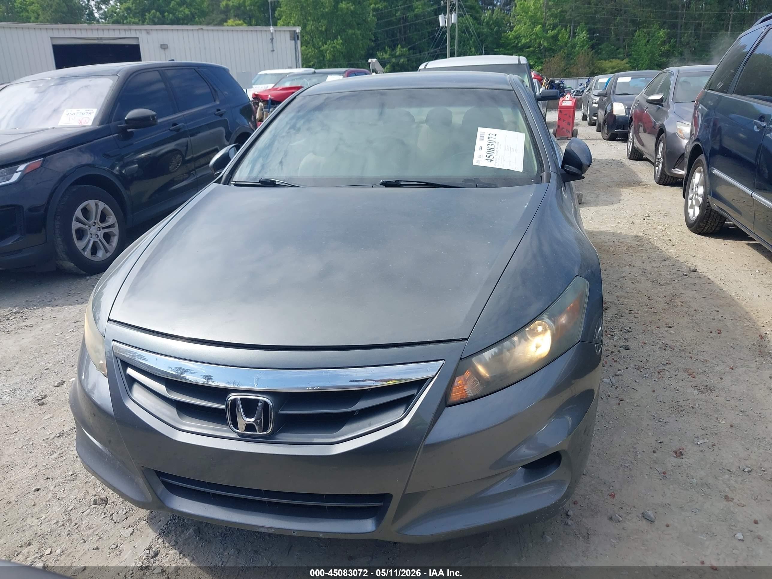 2011 Honda Accord 2.4 Lx-s Gray vin: 1HGCS1A32BA015684