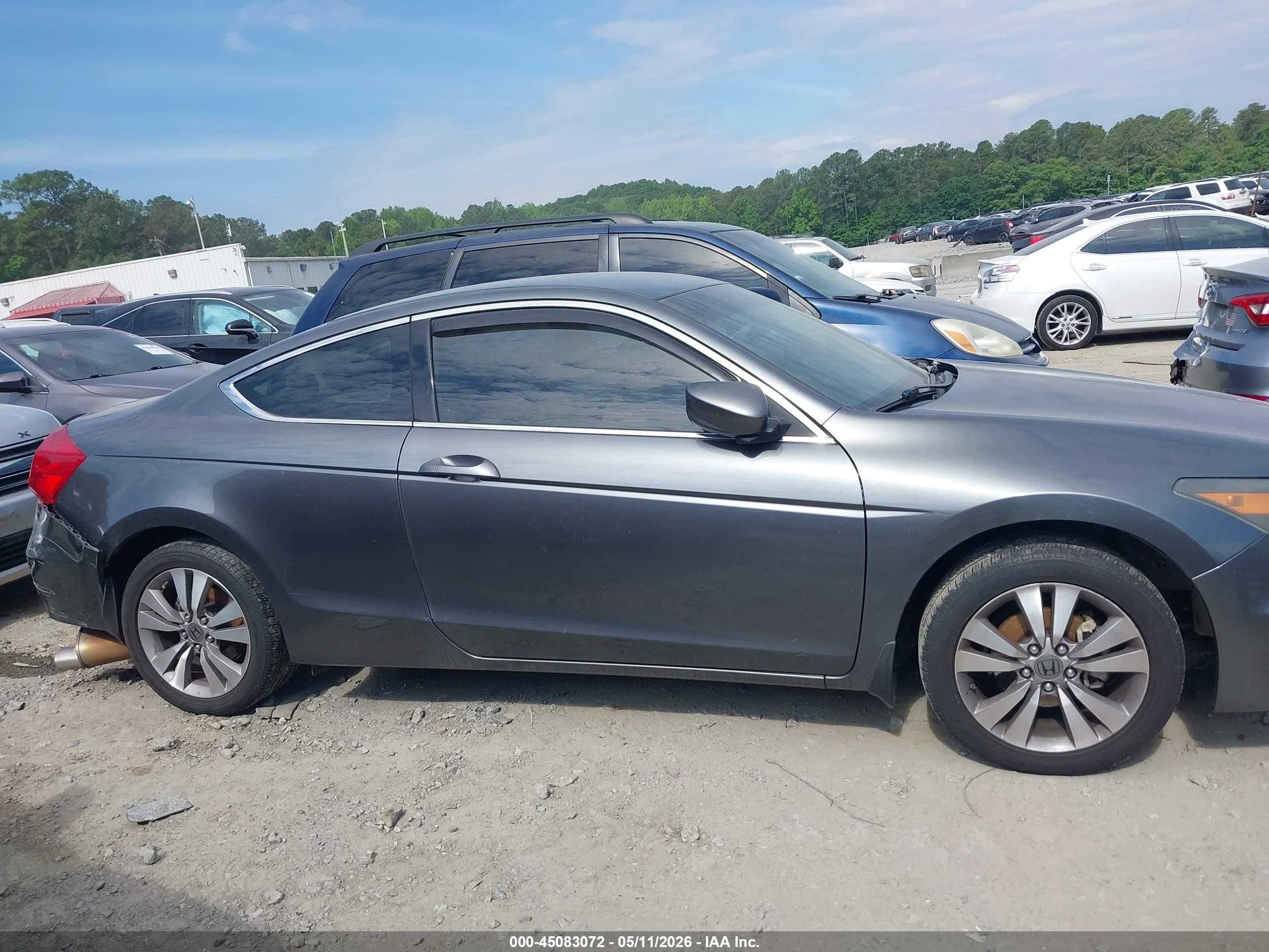 2011 Honda Accord 2.4 Lx-s Gray vin: 1HGCS1A32BA015684