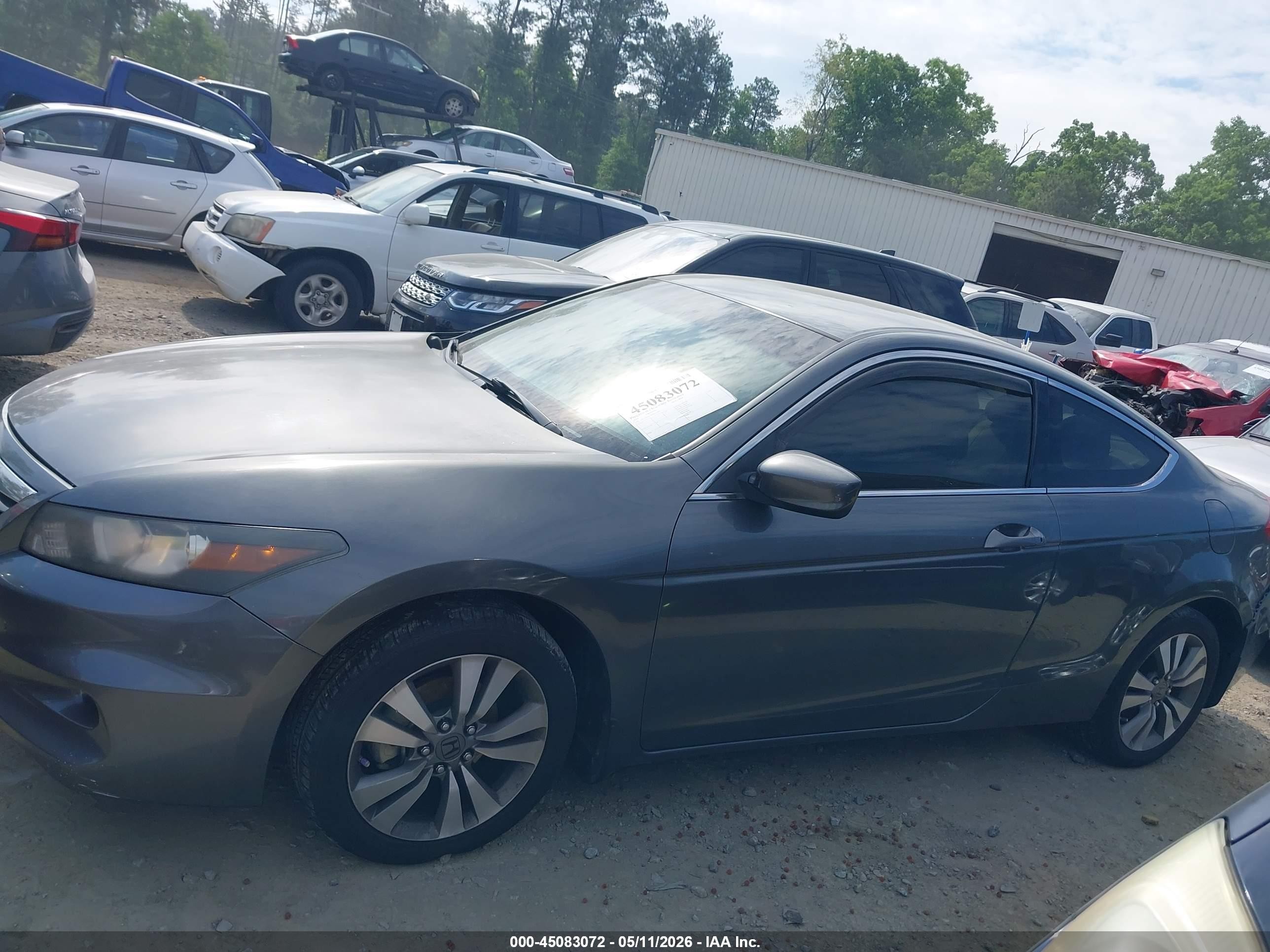 2011 Honda Accord 2.4 Lx-s Gray vin: 1HGCS1A32BA015684