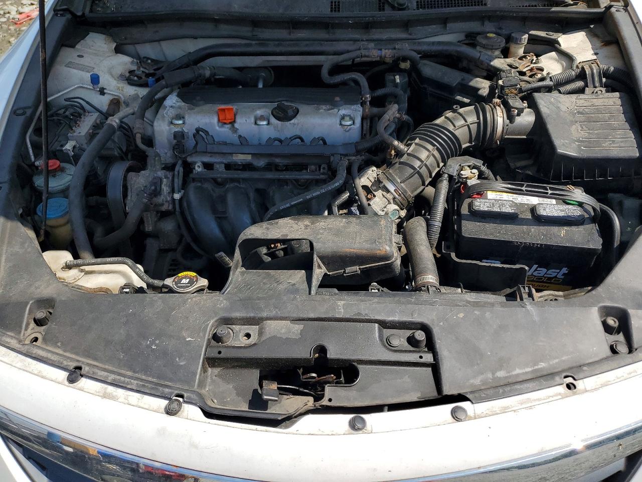 2012 Honda Accord Lx White vin: 1HGCS1A34CA017017