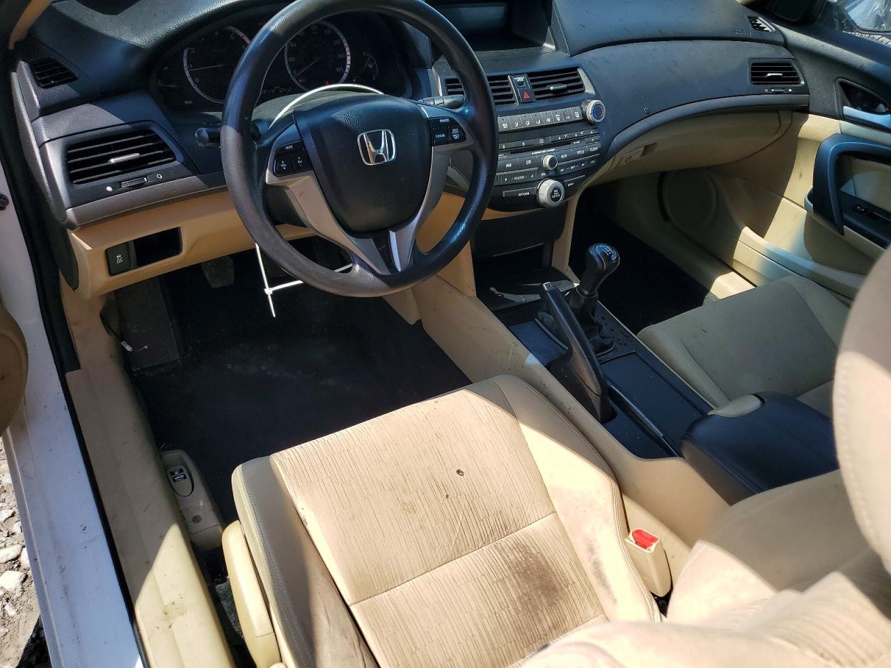 2012 Honda Accord Lx White vin: 1HGCS1A34CA017017
