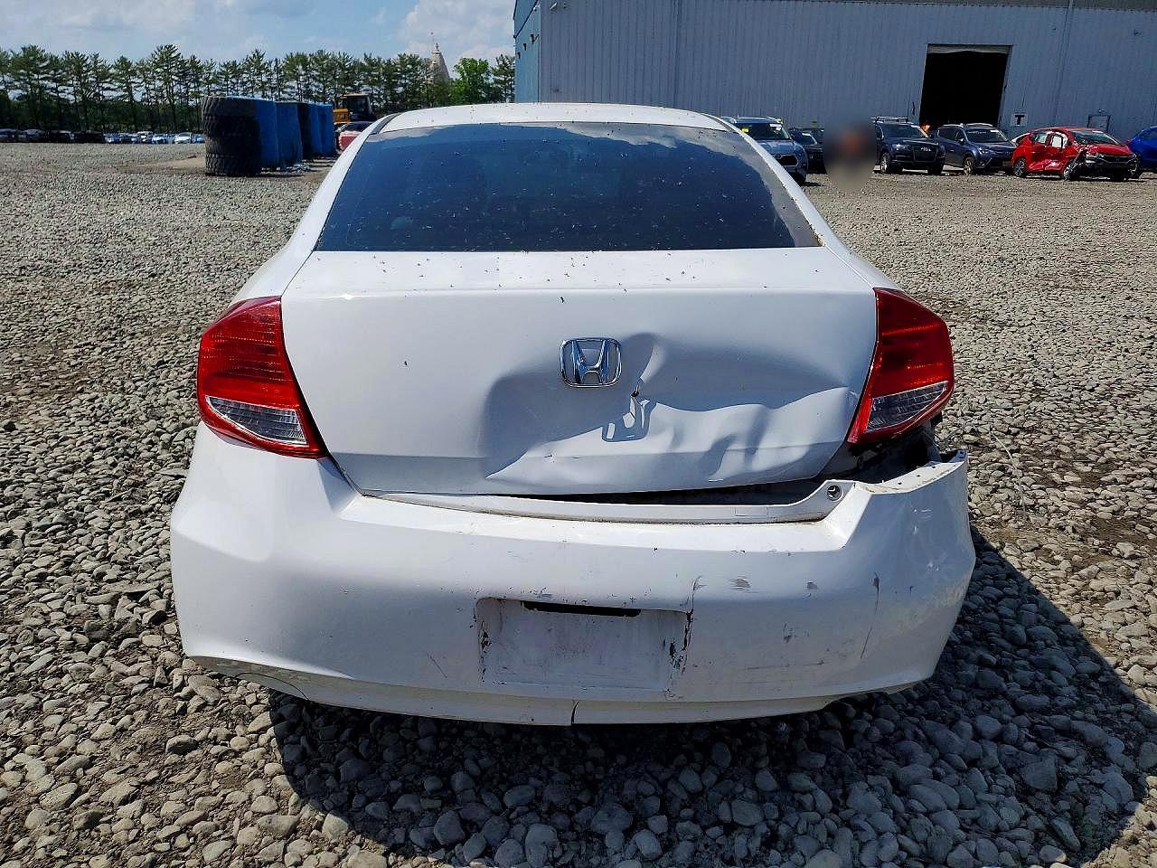 2012 Honda Accord Lx White vin: 1HGCS1A34CA017017