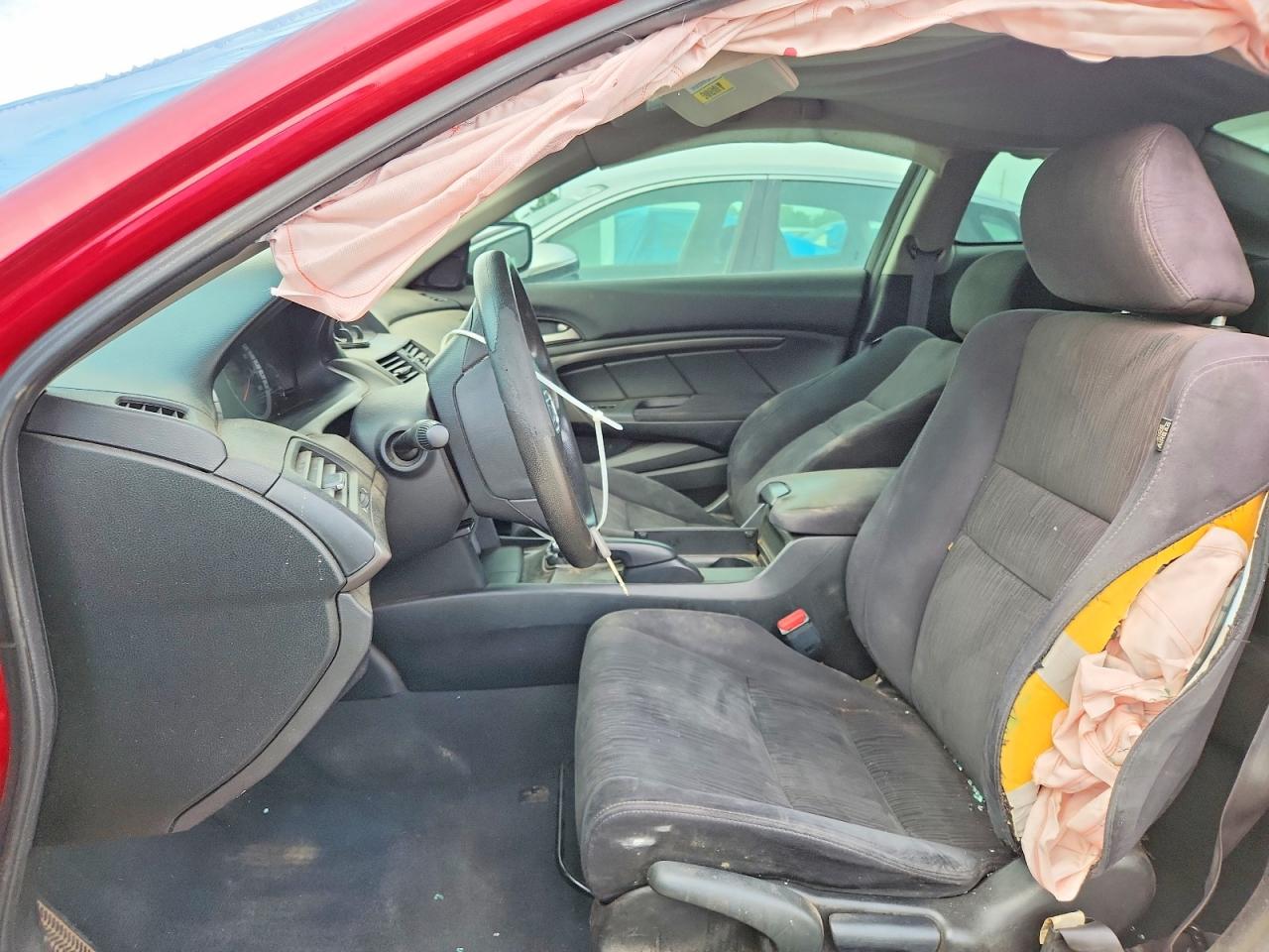 2012 Honda Accord Lx Red vin: 1HGCS1A35CA002185