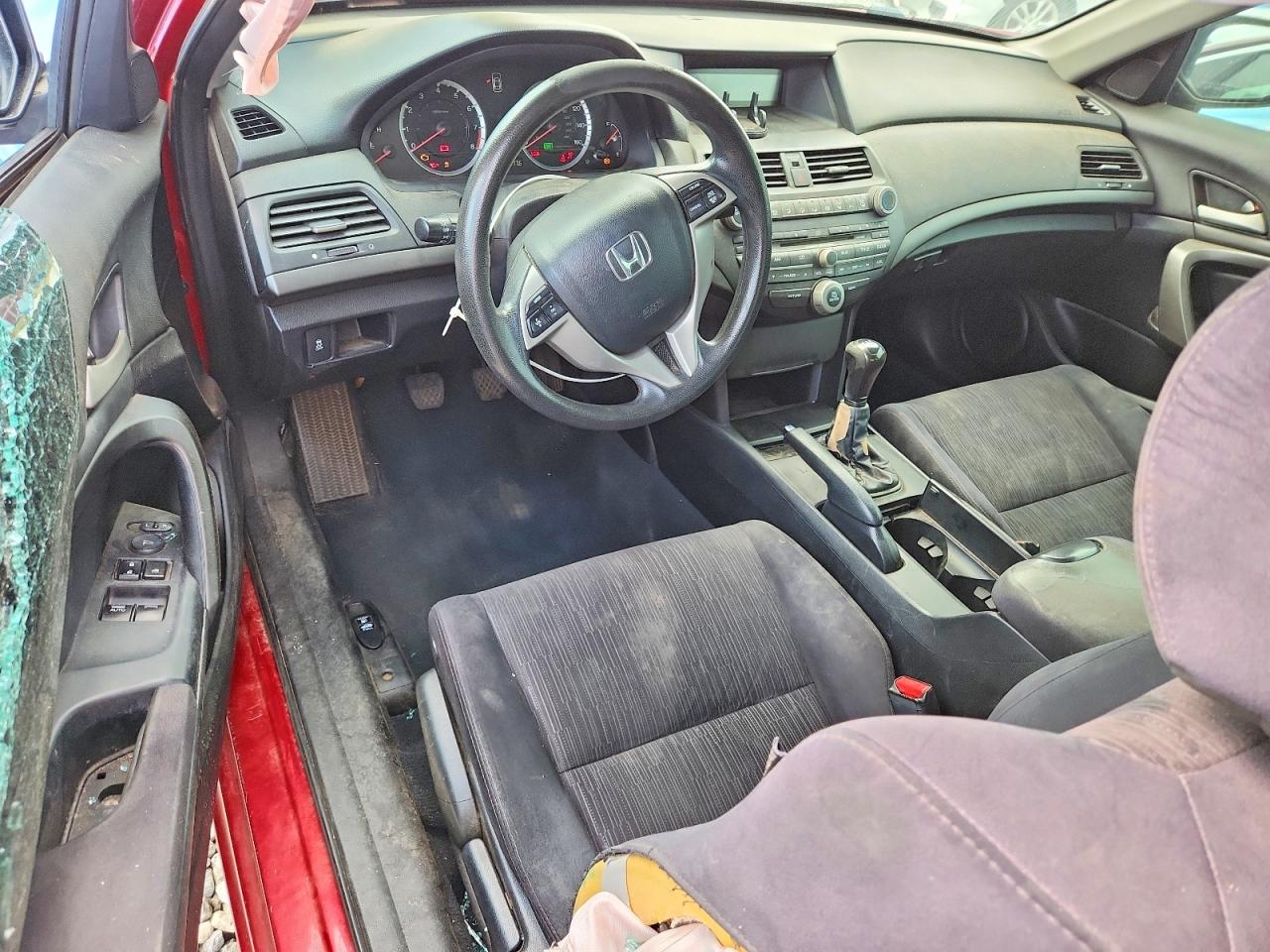 2012 Honda Accord Lx Red vin: 1HGCS1A35CA002185