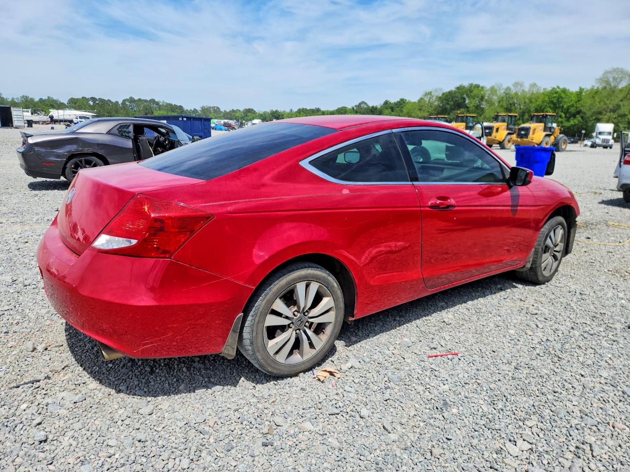 2012 Honda Accord Lx Red vin: 1HGCS1A35CA002185