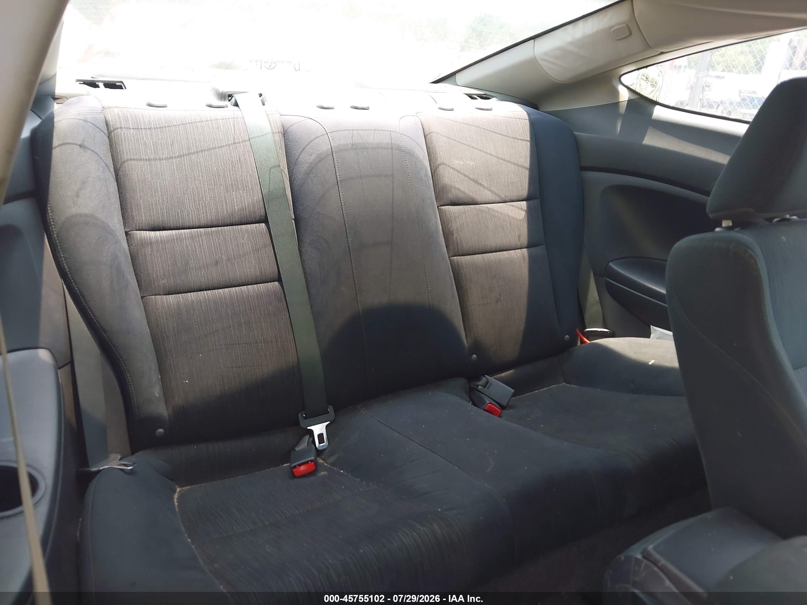 2011 Honda Accord 2.4 Lx-s Black vin: 1HGCS1A36BA007717