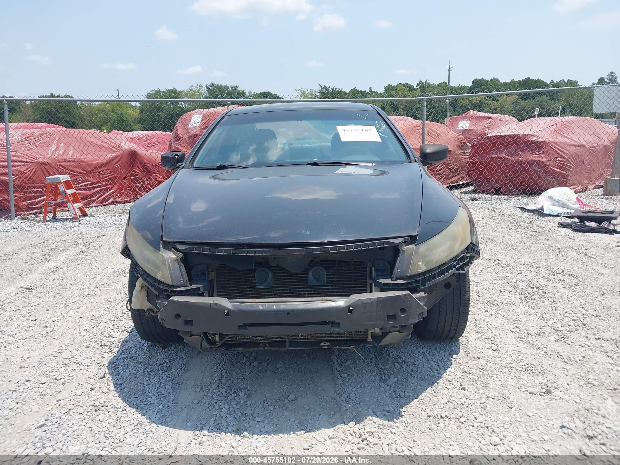 2011 Honda Accord 2.4 Lx-s Black vin: 1HGCS1A36BA007717
