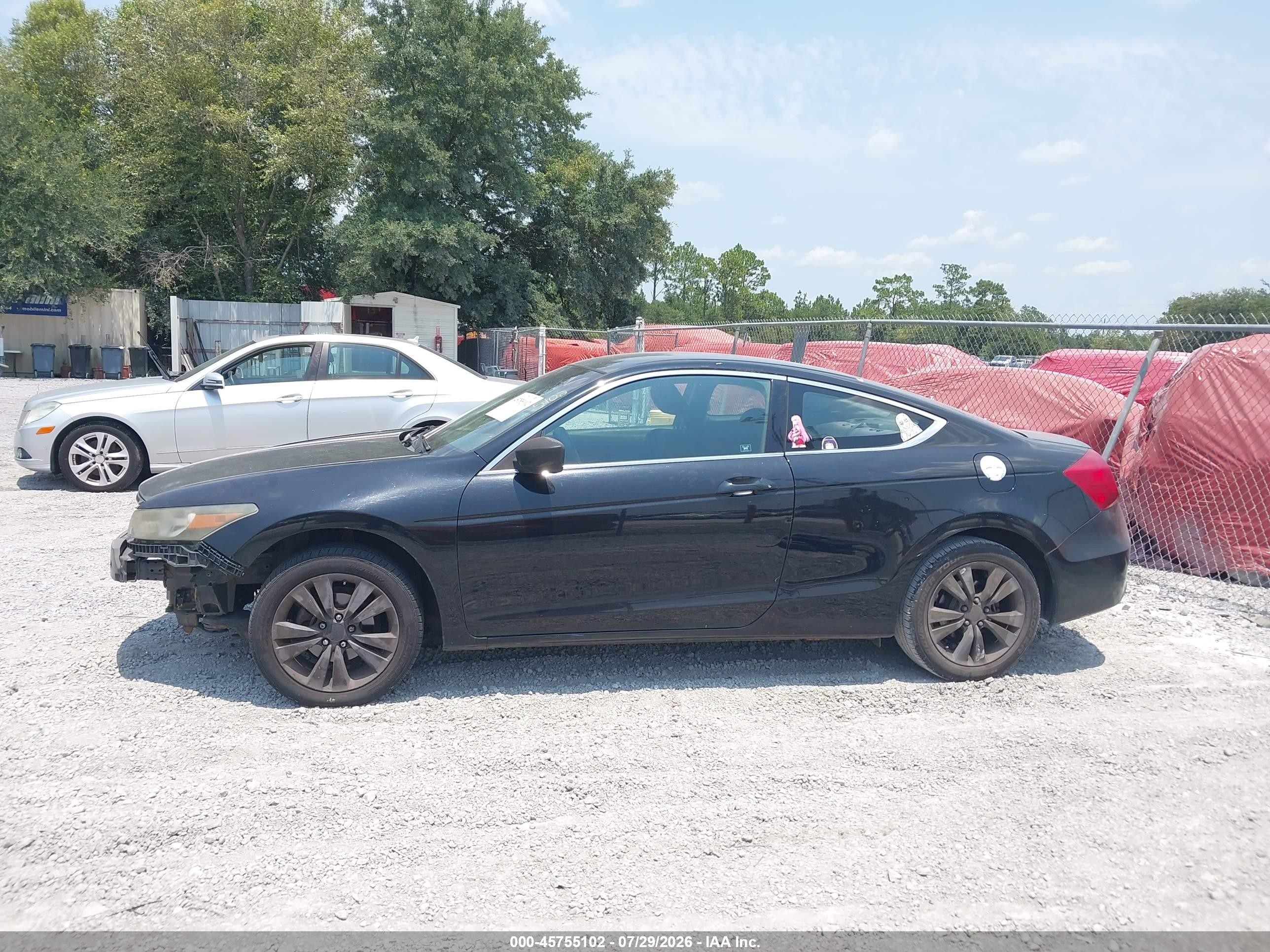 2011 Honda Accord 2.4 Lx-s Black vin: 1HGCS1A36BA007717