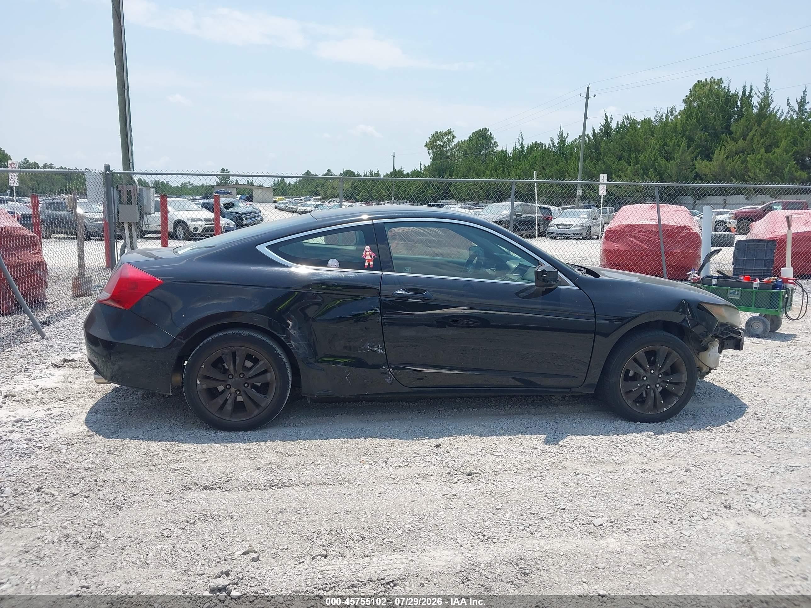 2011 Honda Accord 2.4 Lx-s Black vin: 1HGCS1A36BA007717