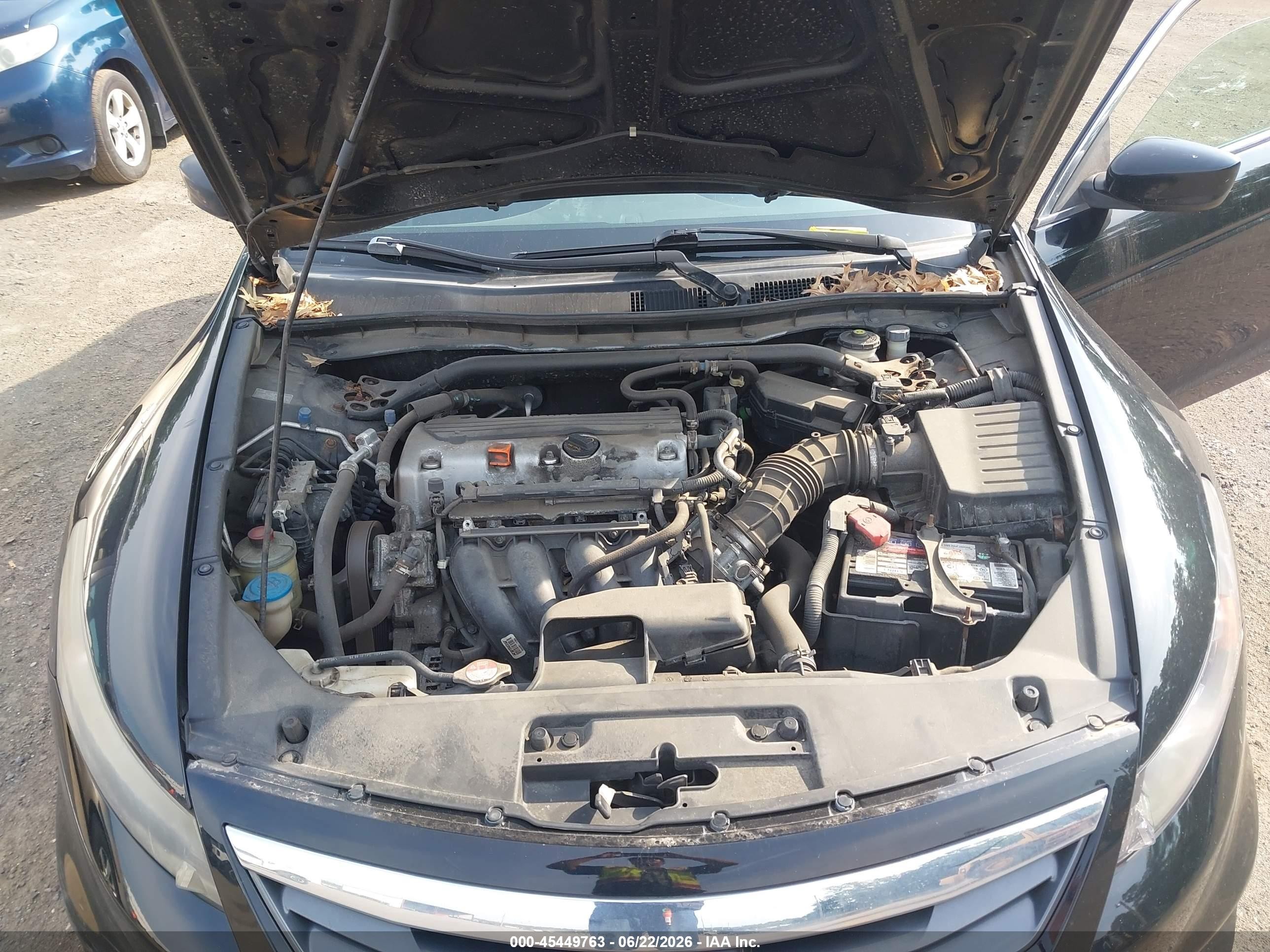 2011 Honda Accord 2.4 Lx-s Черный vin: 1HGCS1A36BA010794