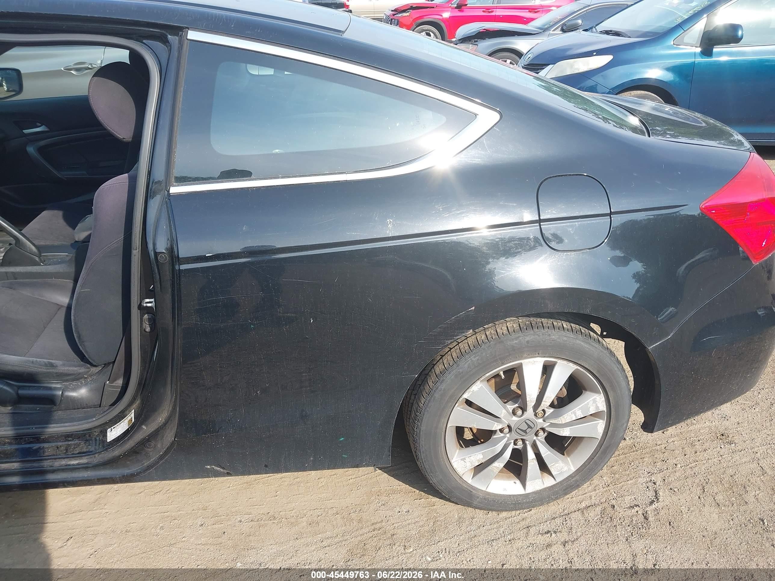 2011 Honda Accord 2.4 Lx-s Черный vin: 1HGCS1A36BA010794