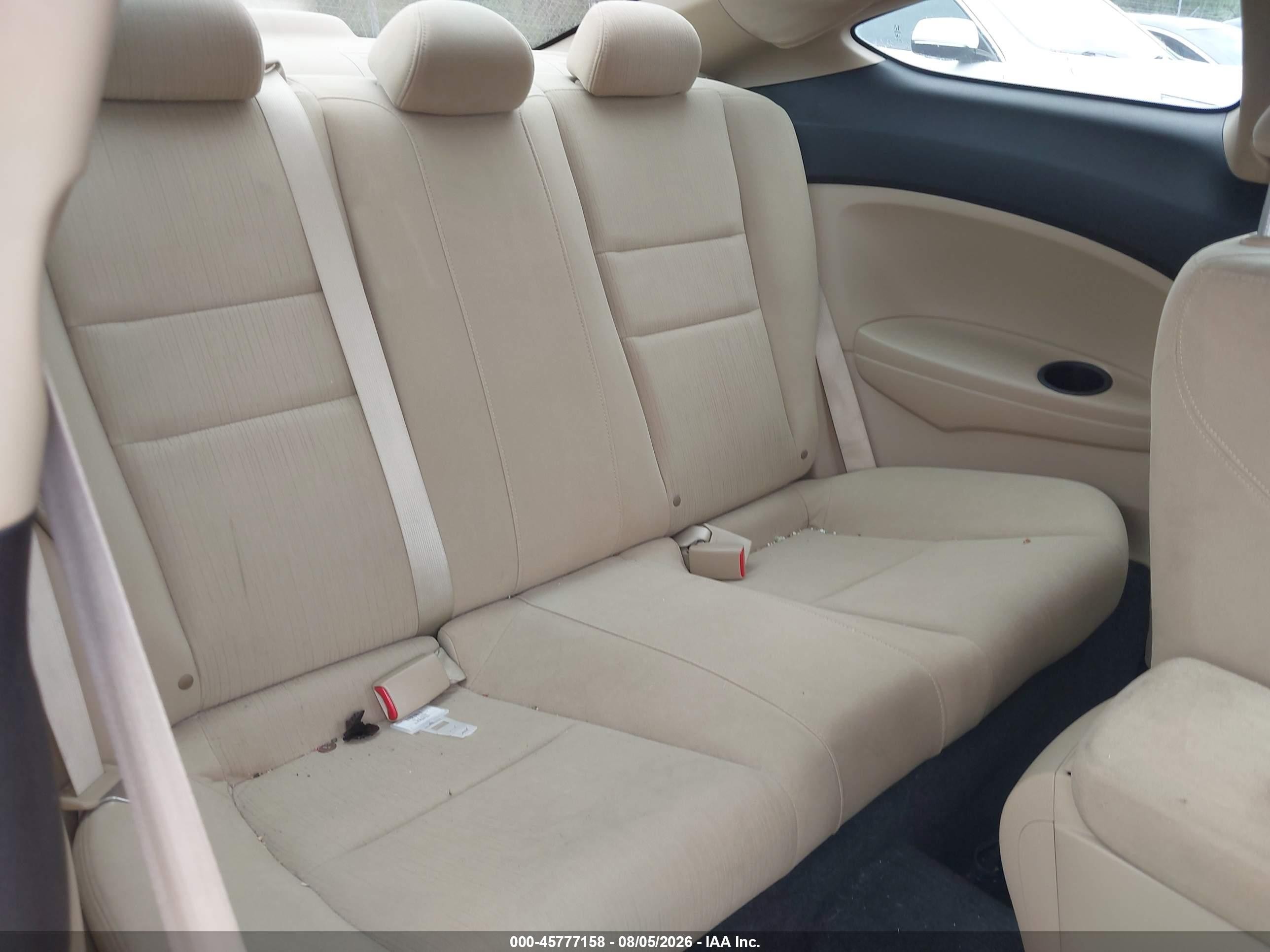 2012 Honda Accord 2.4 Lx-s Red vin: 1HGCS1A38CA008997