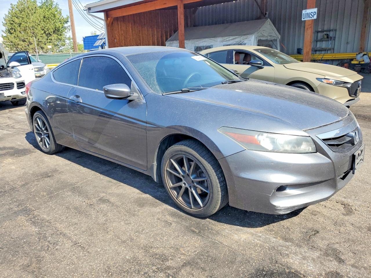 2012 Honda Accord Lx Gray vin: 1HGCS1A39CA002142