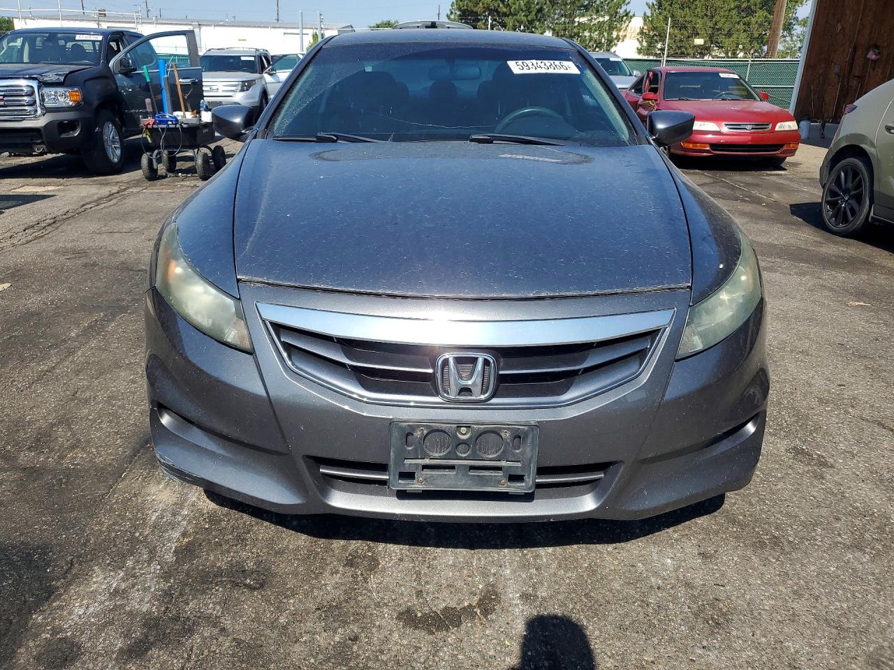 2012 Honda Accord Lx Gray vin: 1HGCS1A39CA002142