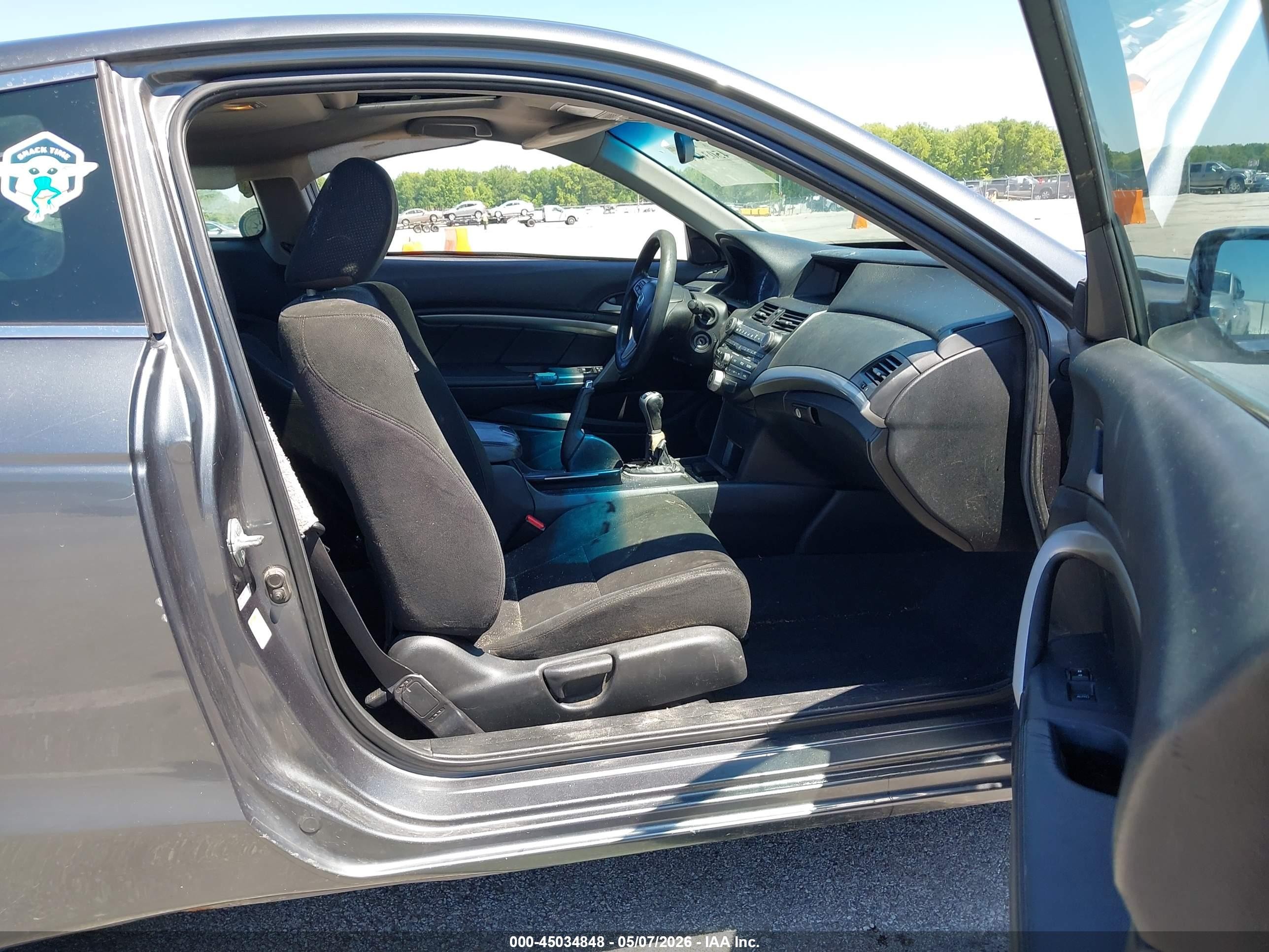 2012 Honda Accord 2.4 Ex Gray vin: 1HGCS1A70CA006664