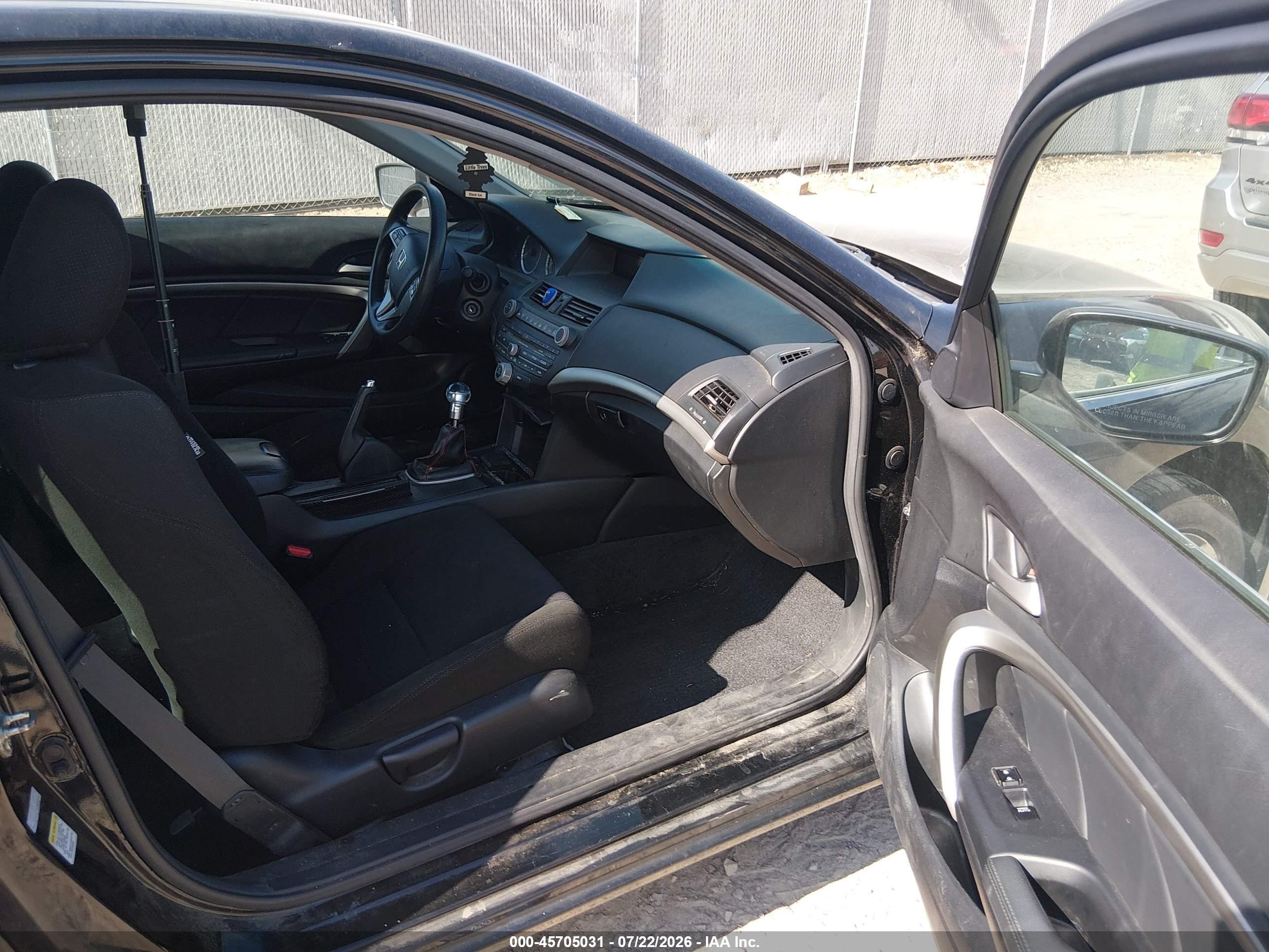 2012 Honda Accord 2.4 Ex Black vin: 1HGCS1A70CA010830