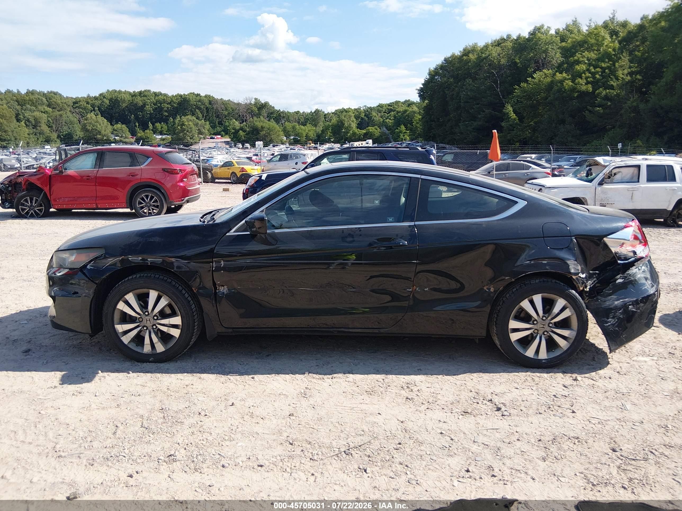 2012 Honda Accord 2.4 Ex Black vin: 1HGCS1A70CA010830