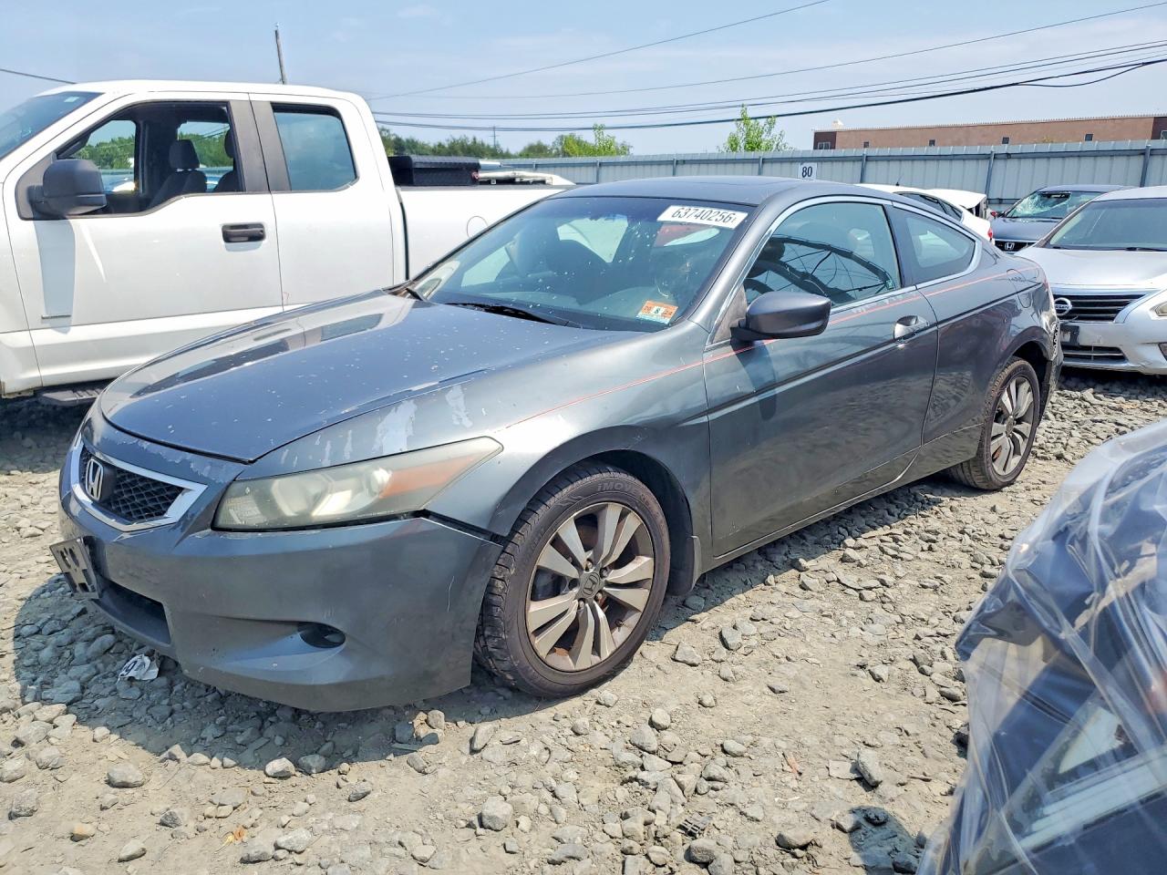 2010 Honda Accord Ex Gray vin: 1HGCS1A71AA008002